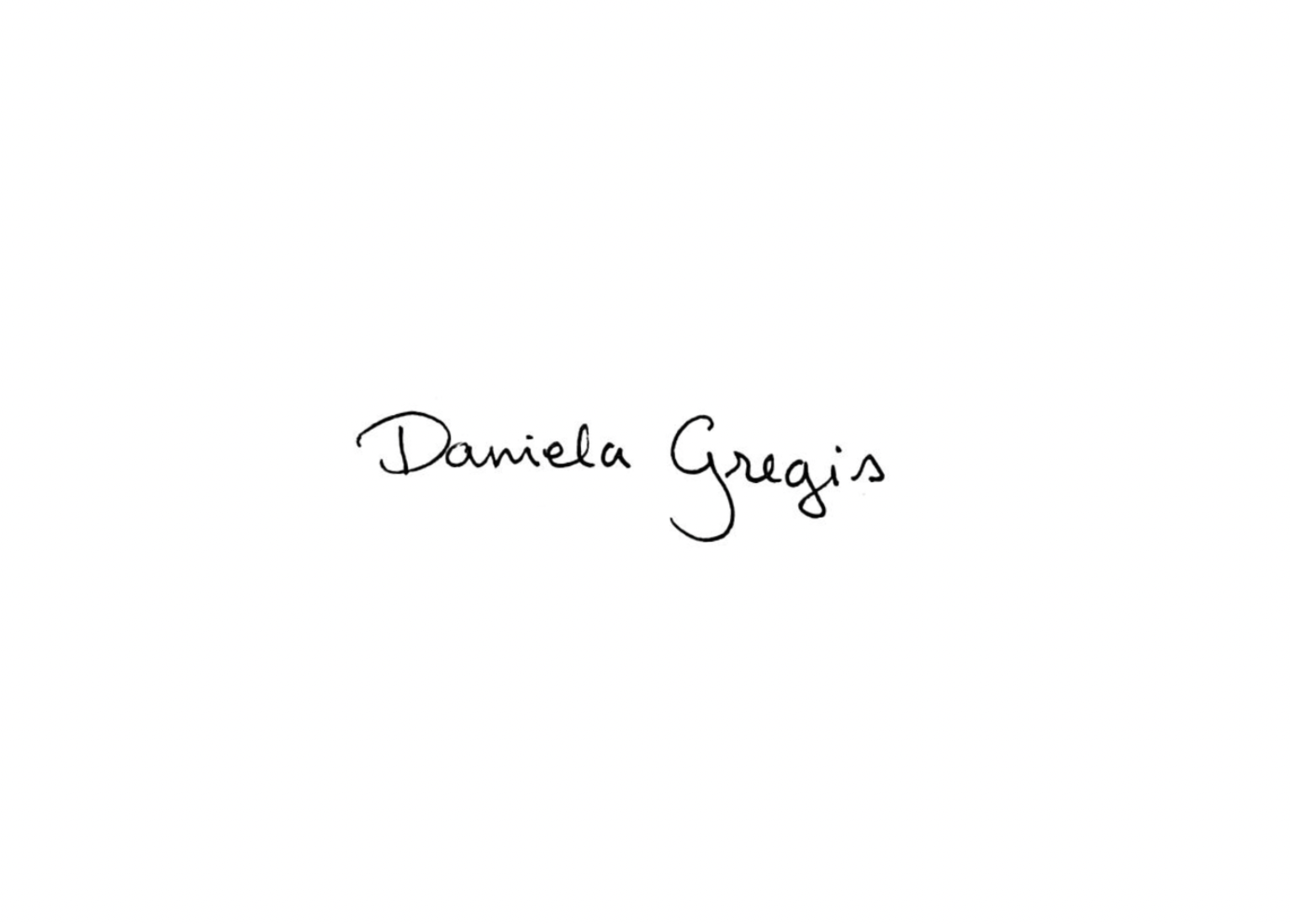 Daniela Gregis