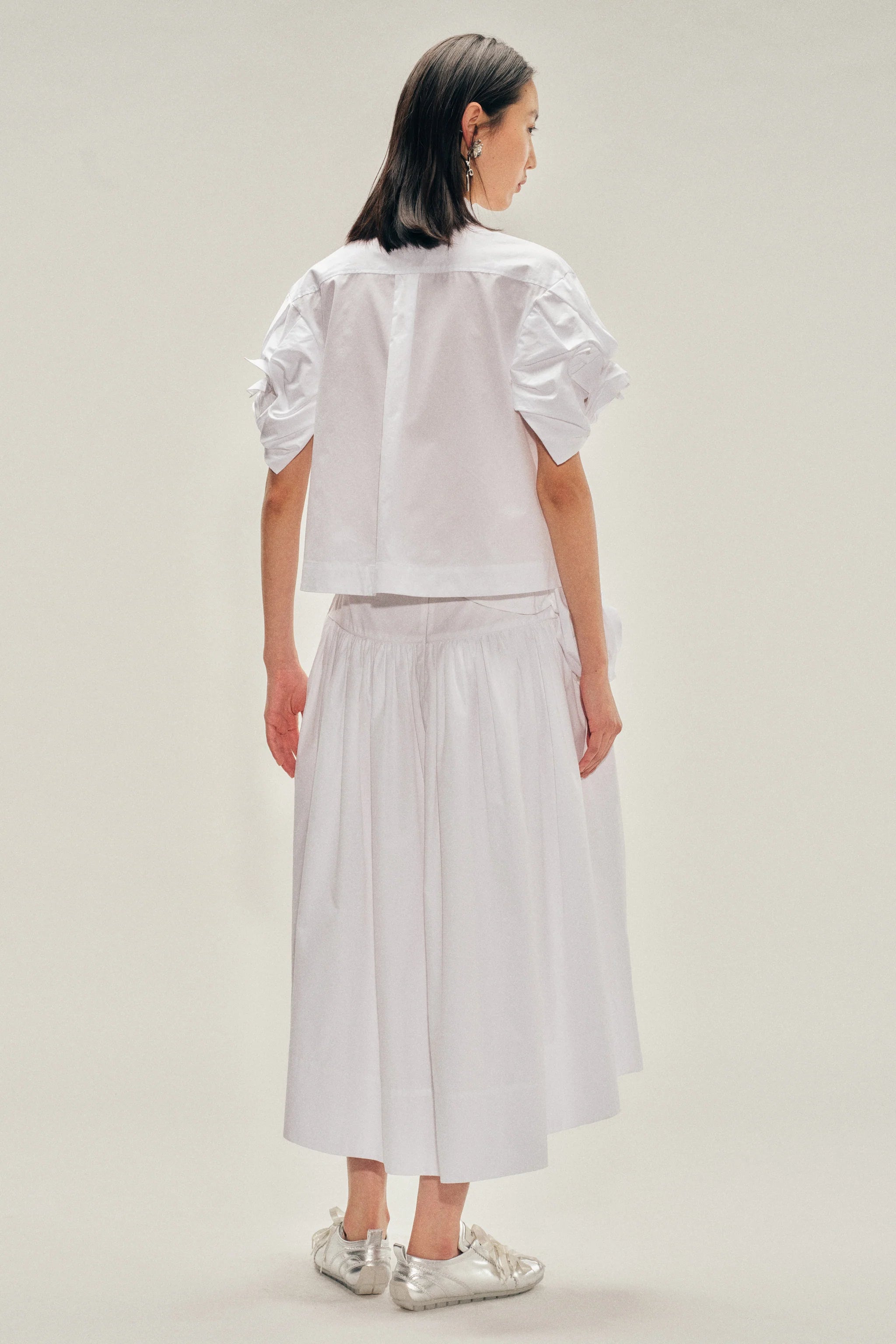 Simone Rocha Pressed Rosette Basque Skirt