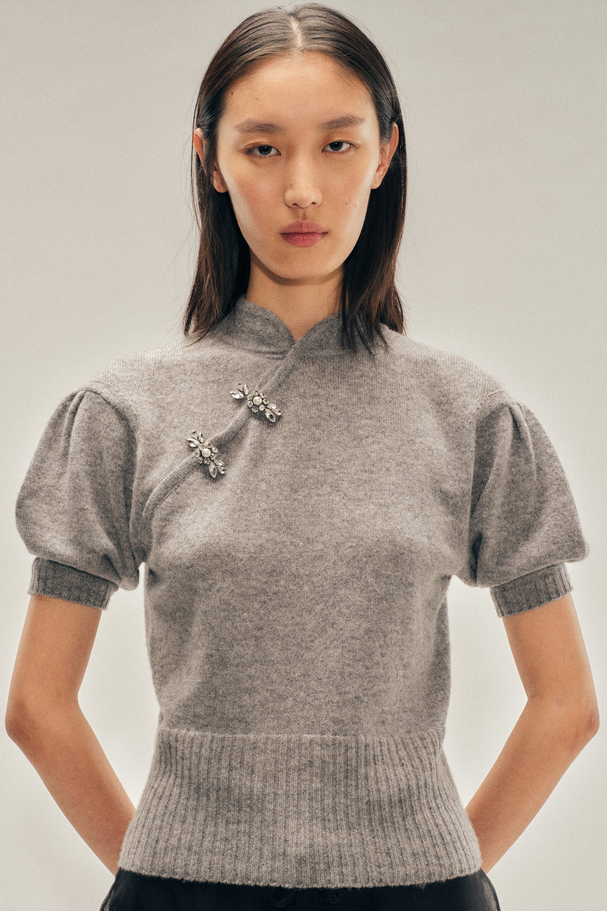 Simone Rocha Cashmere Jumper Grey