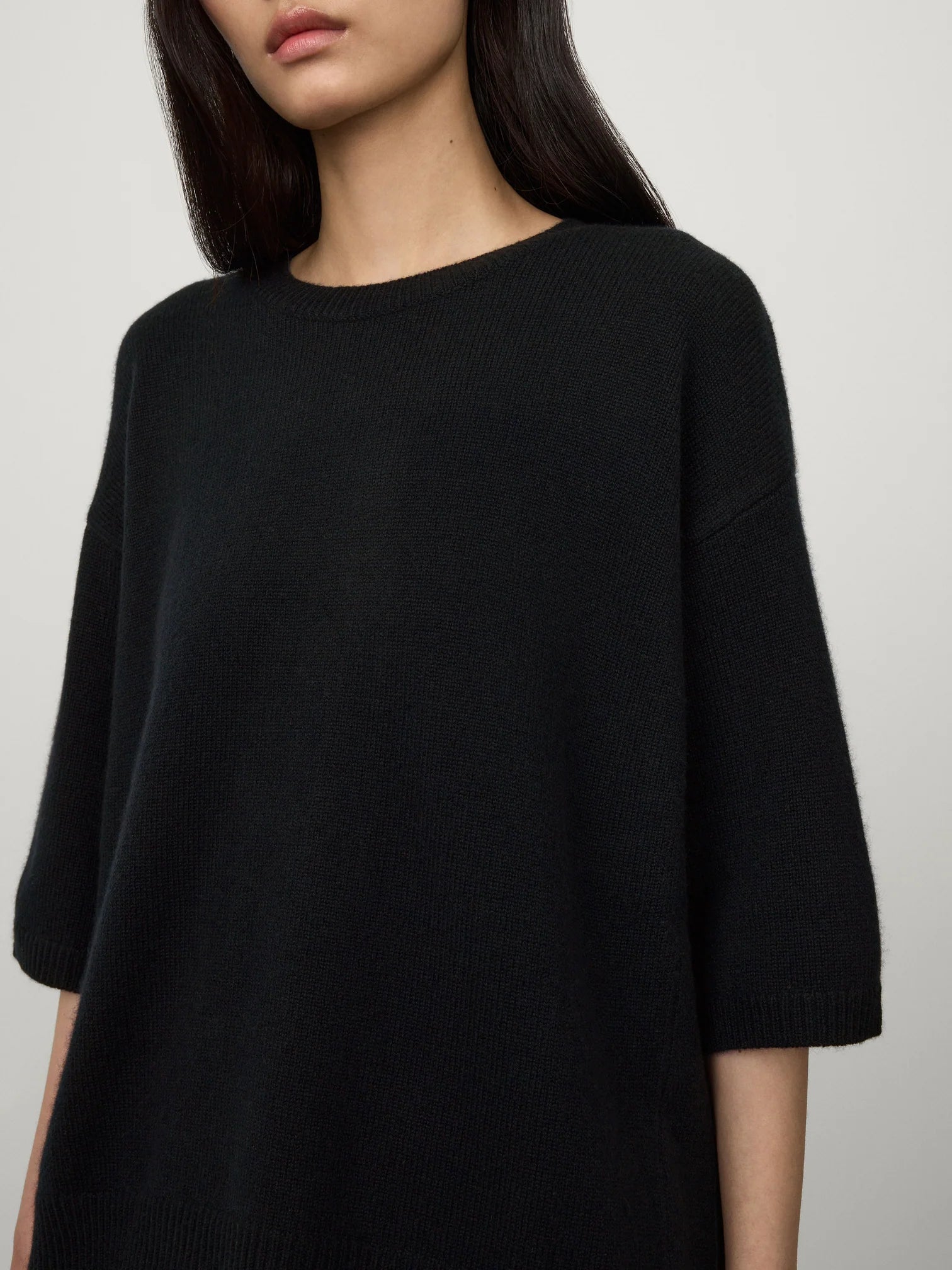 Lisa Yang Cashmere Top in Black