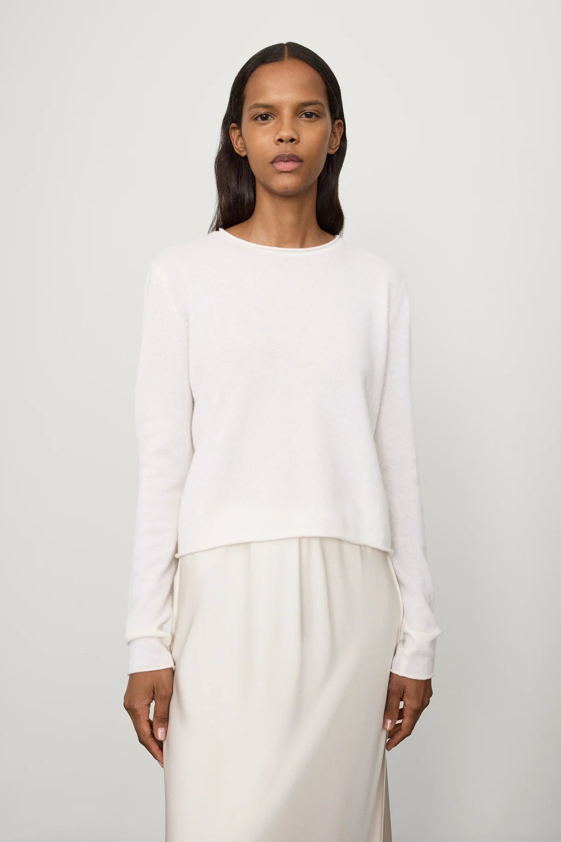 Lisa Yang Ida Sweater in Cream