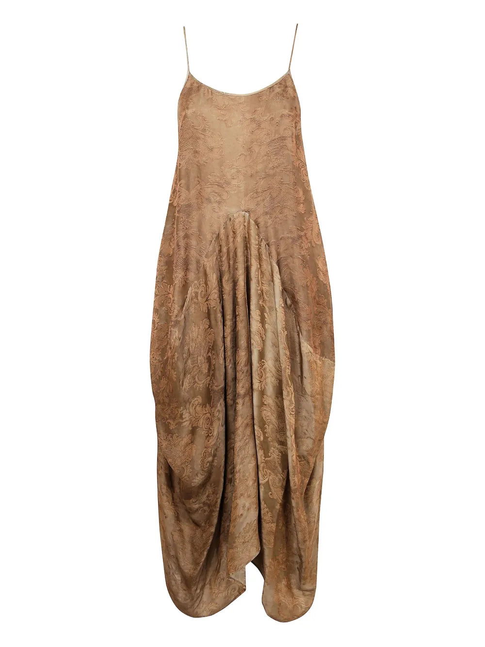 Uma Wang Adley jacquard dress (available in black and olive)