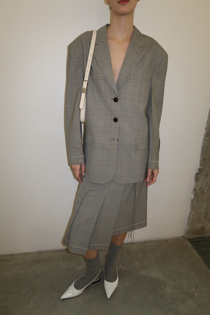 Marni Prince of Wales check skirt