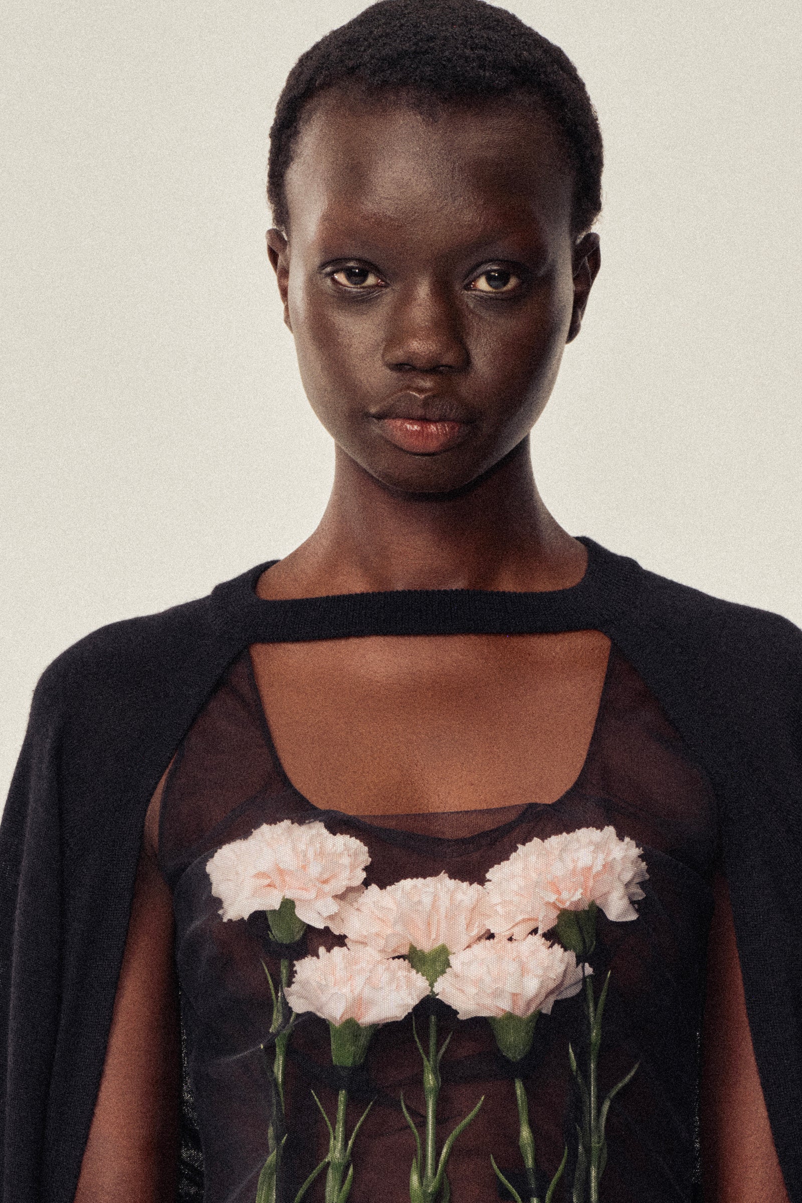 Simone Rocha Carnation Dart Dress Black – Rosens Stockholm