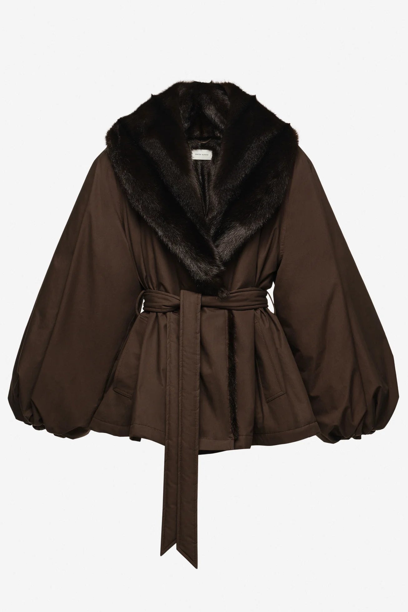 Magda Butrym faux fur jacket