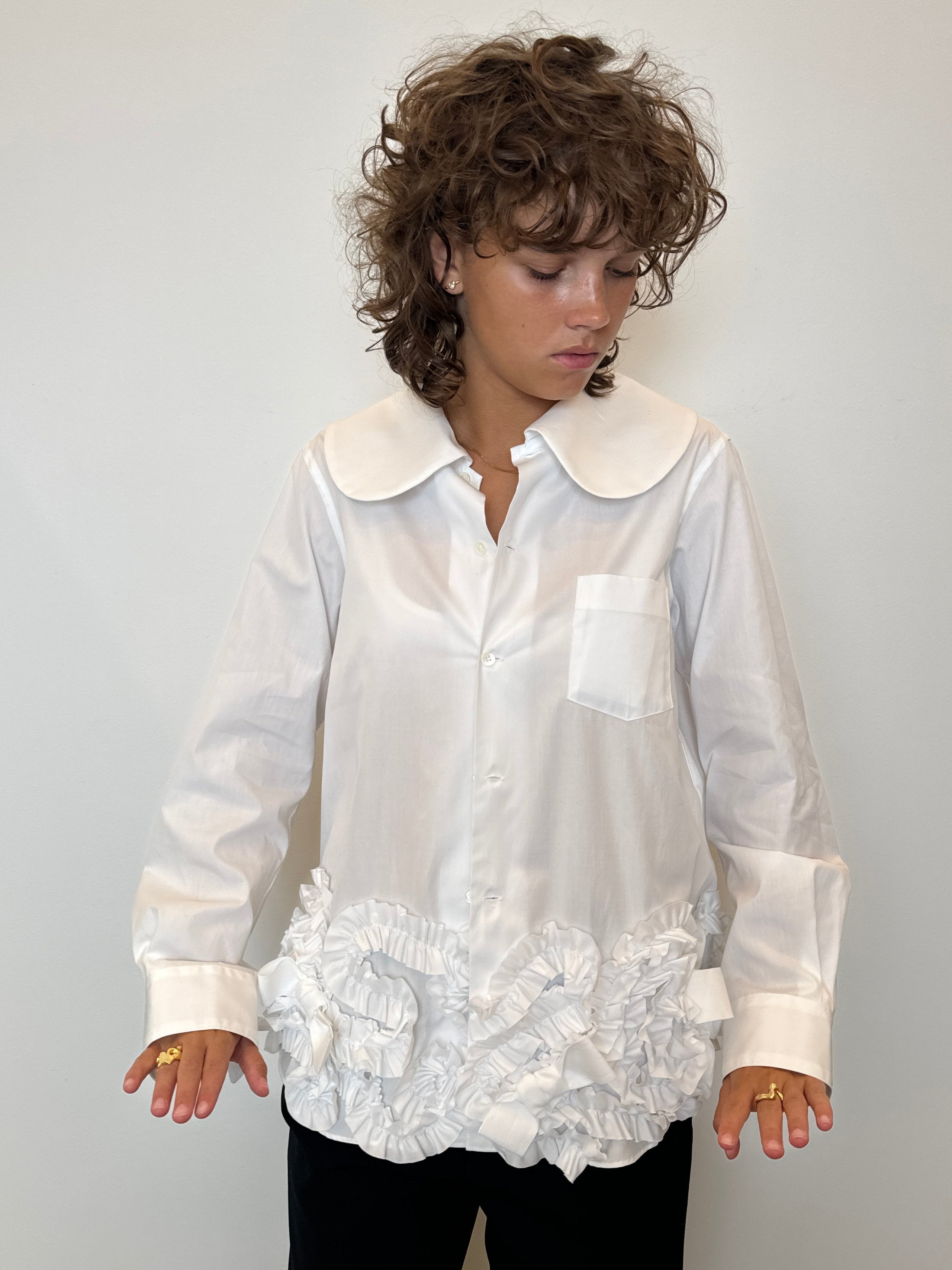 Comme des Garçons Comme des Garçons ruffle shirt