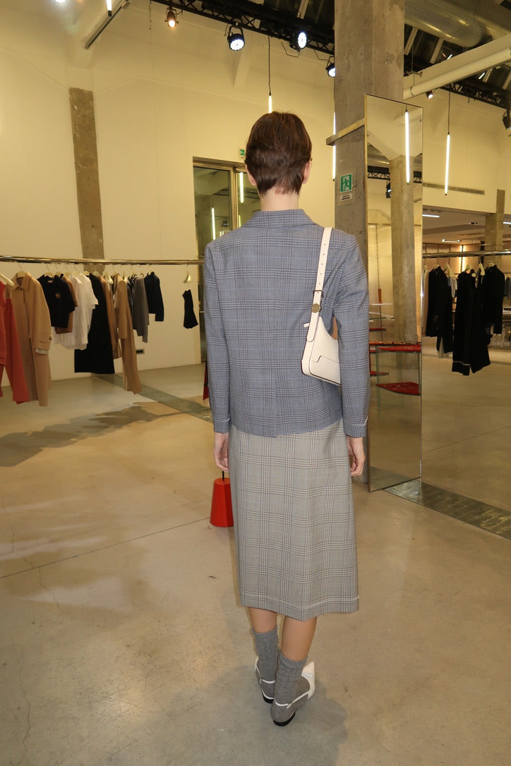Marni Prince of Wales check skirt