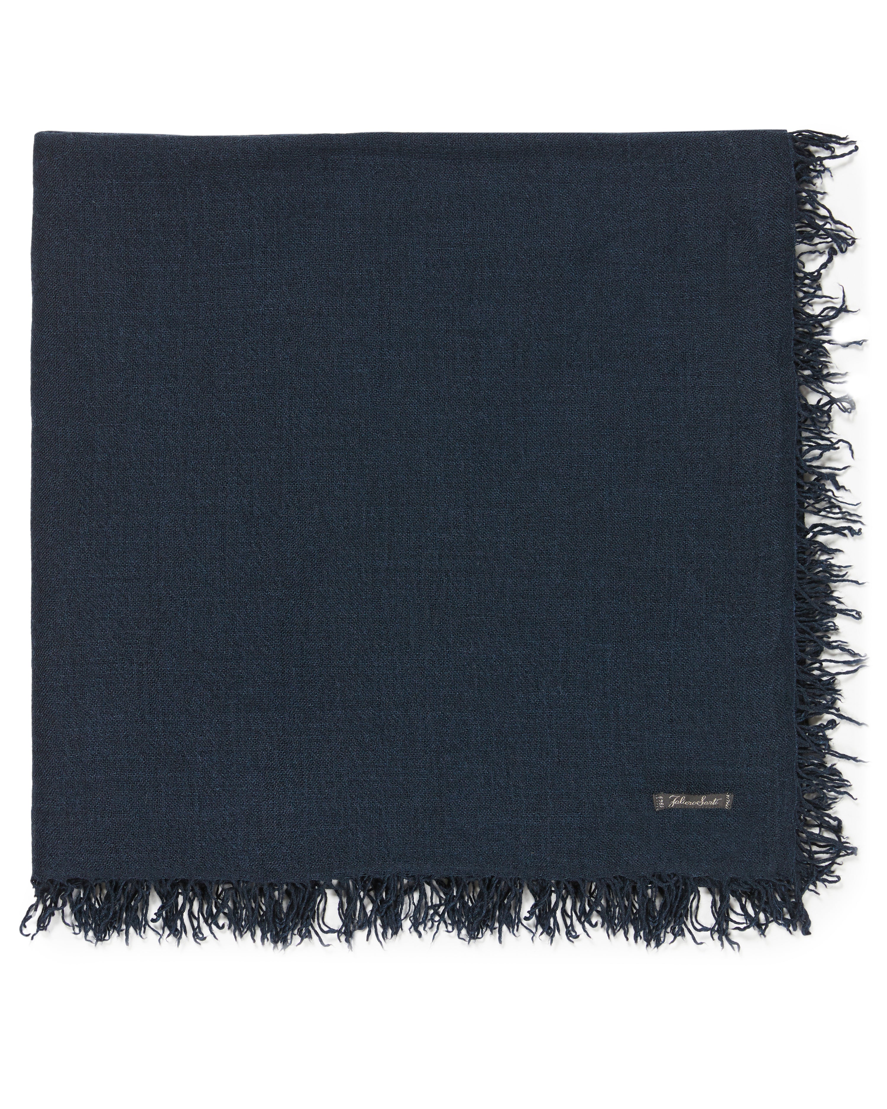 Faliero Sarti Navy Scarf