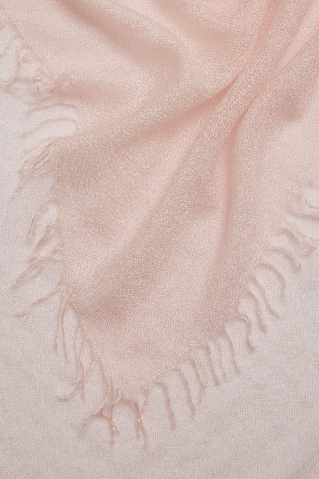 Faliero Sarti Silk and Cashmere Scarf in Blush