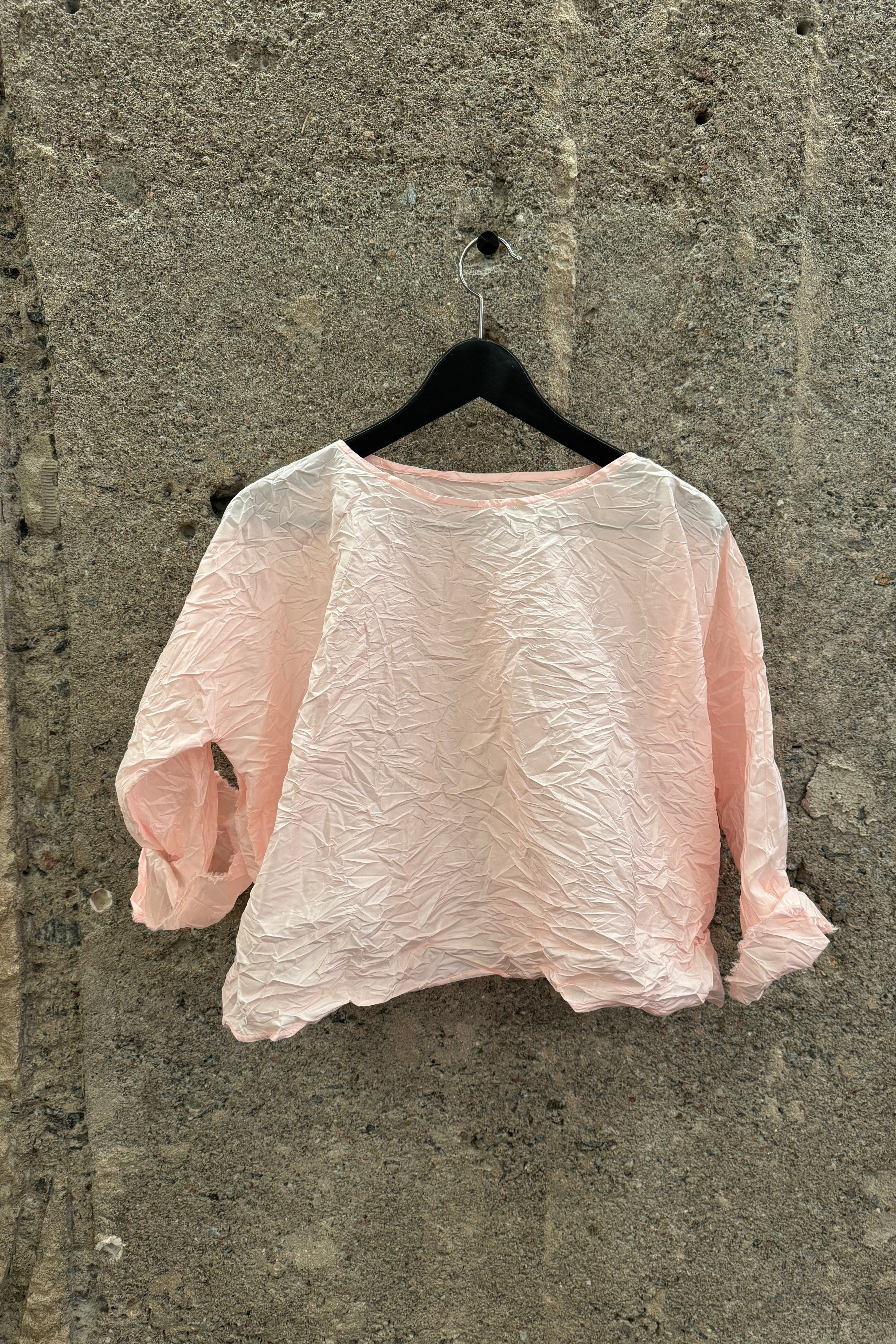 Daniela Gregis Taffeta Silk Lil Blouse Blossom