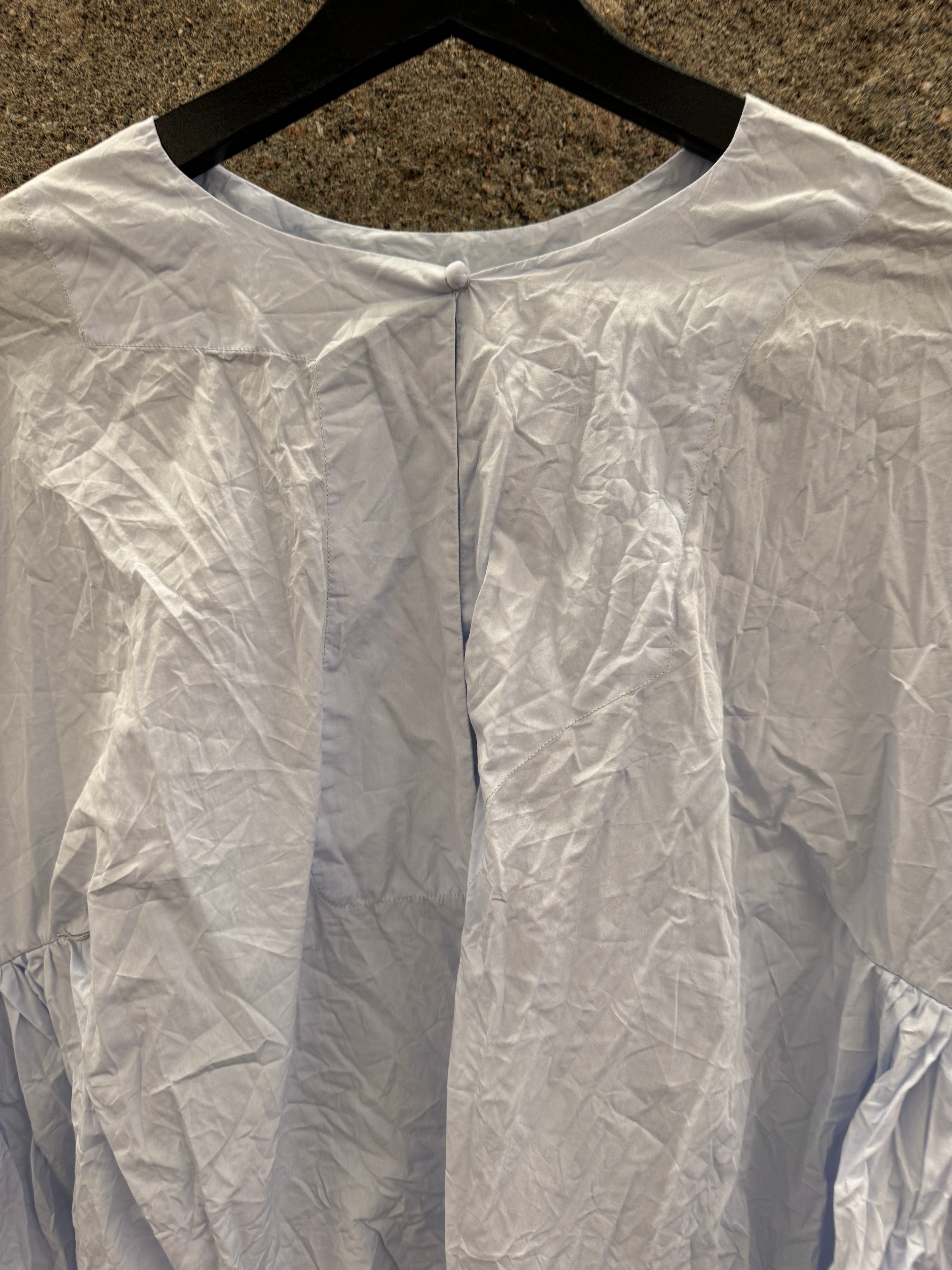 Daniela Gregis Milan Crispy Cotton Blouse - LightBlue