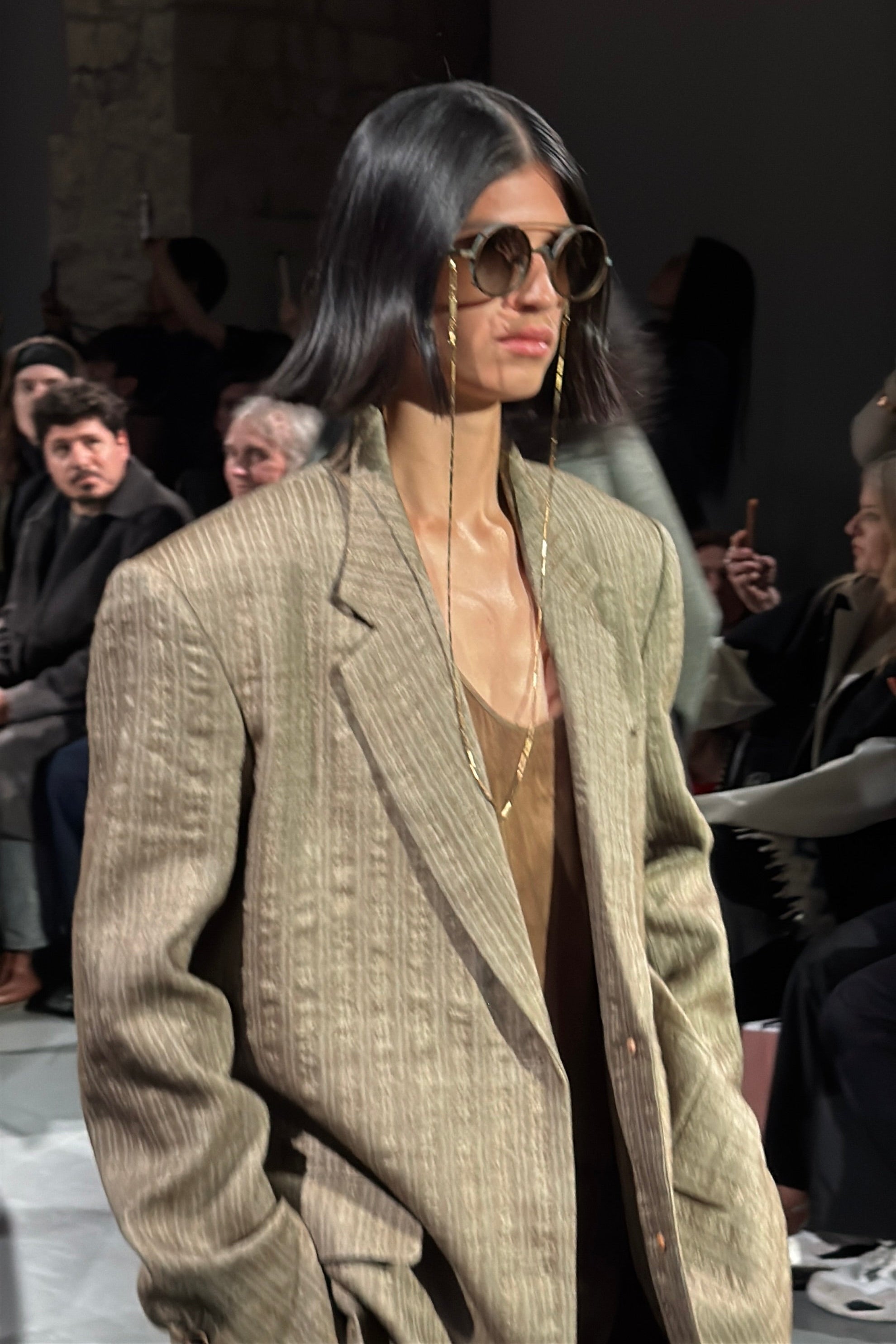 Uma Wang sunglass chain