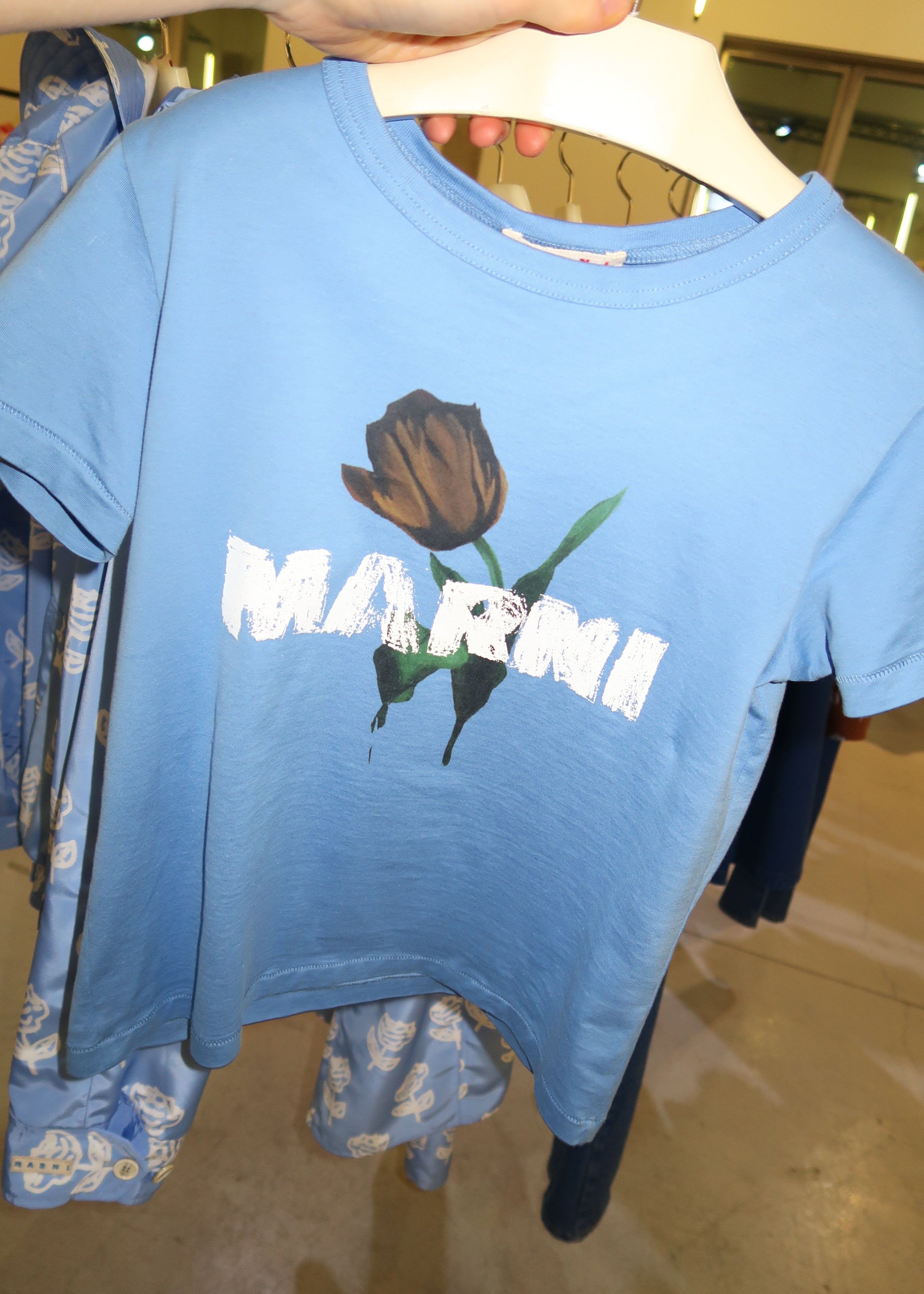 Marni blue tee