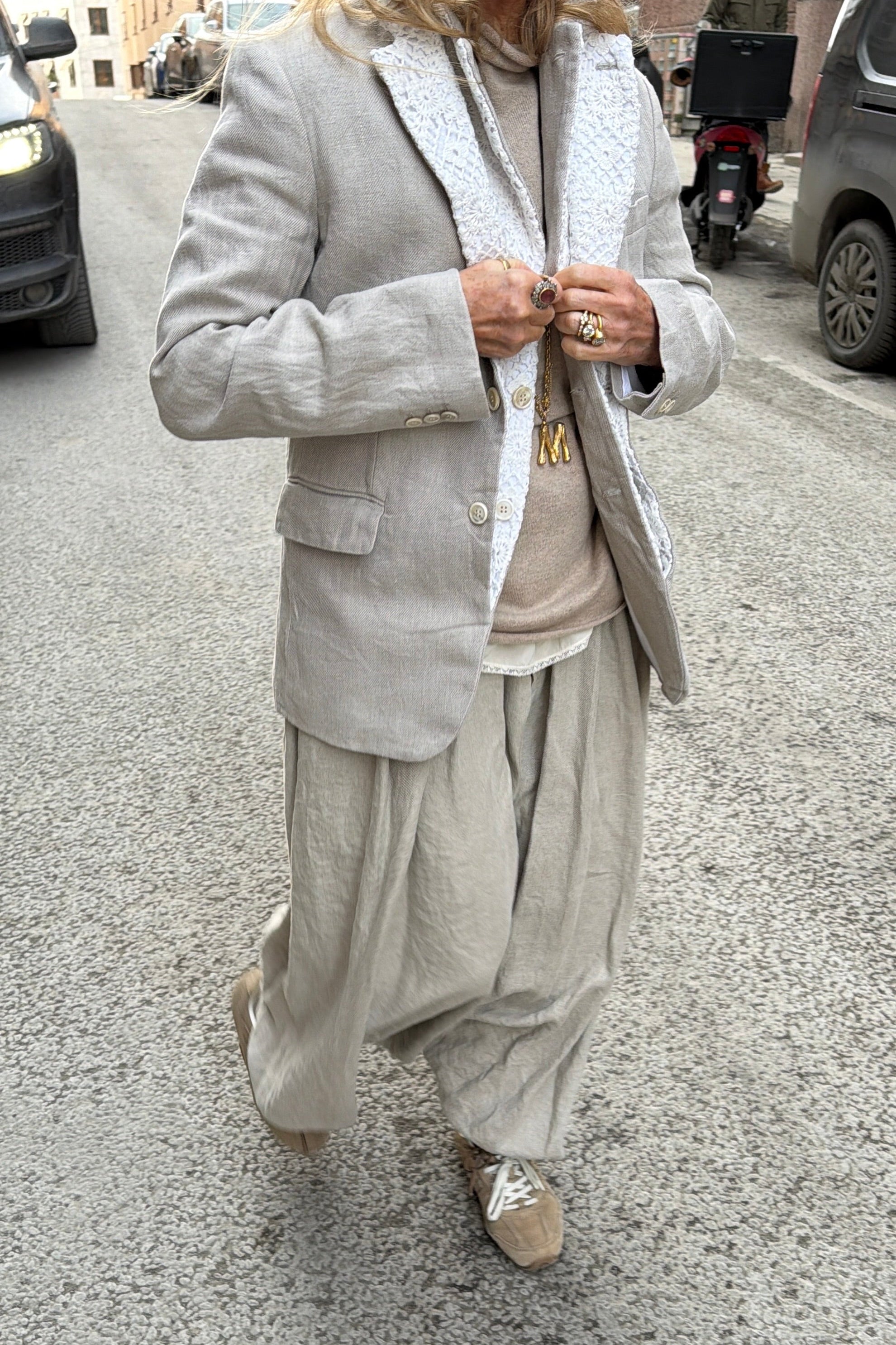 Comme des Garçons Aoyama Skirt Linnen