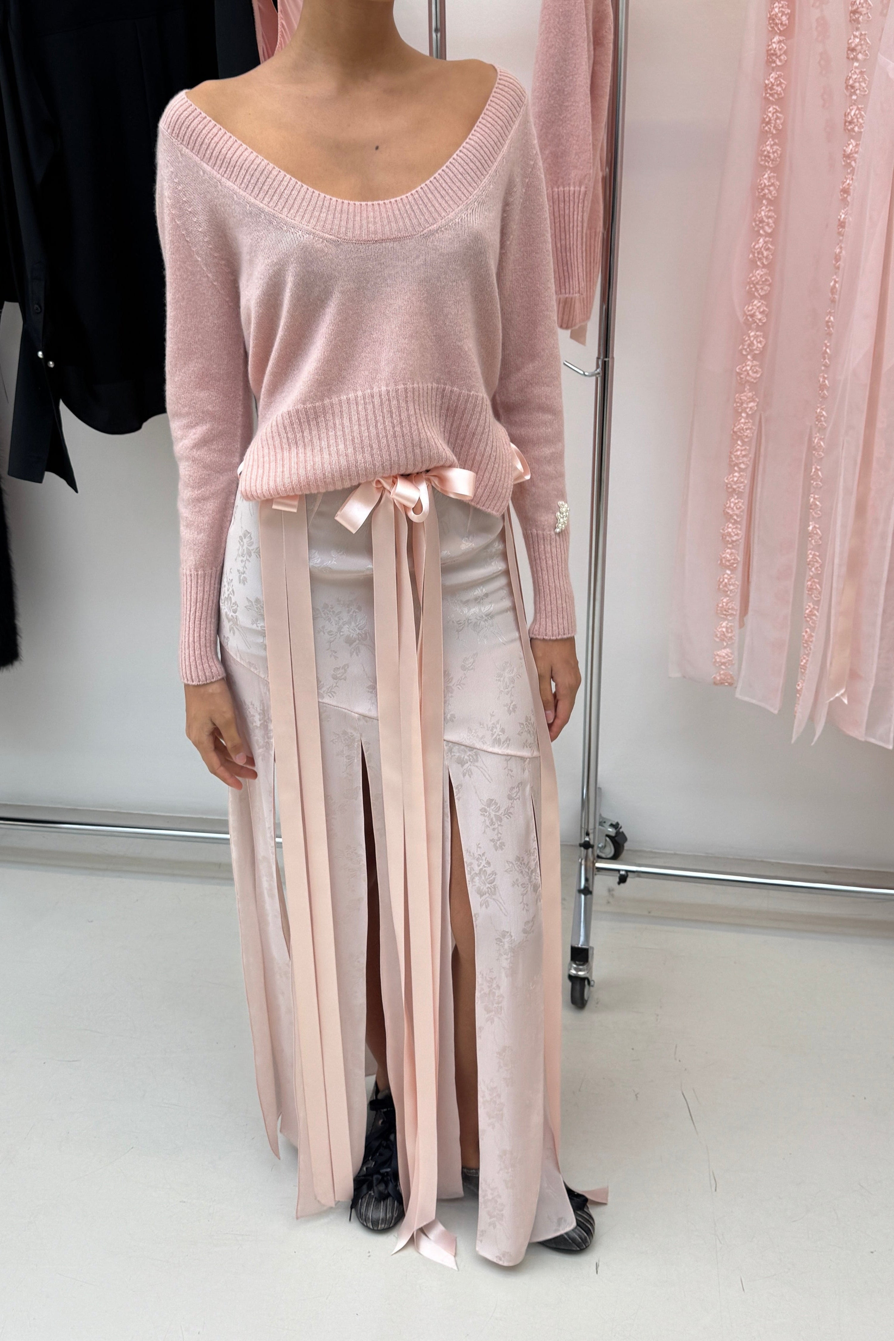 Simone Rocha Unbounded Ribbon Skirt