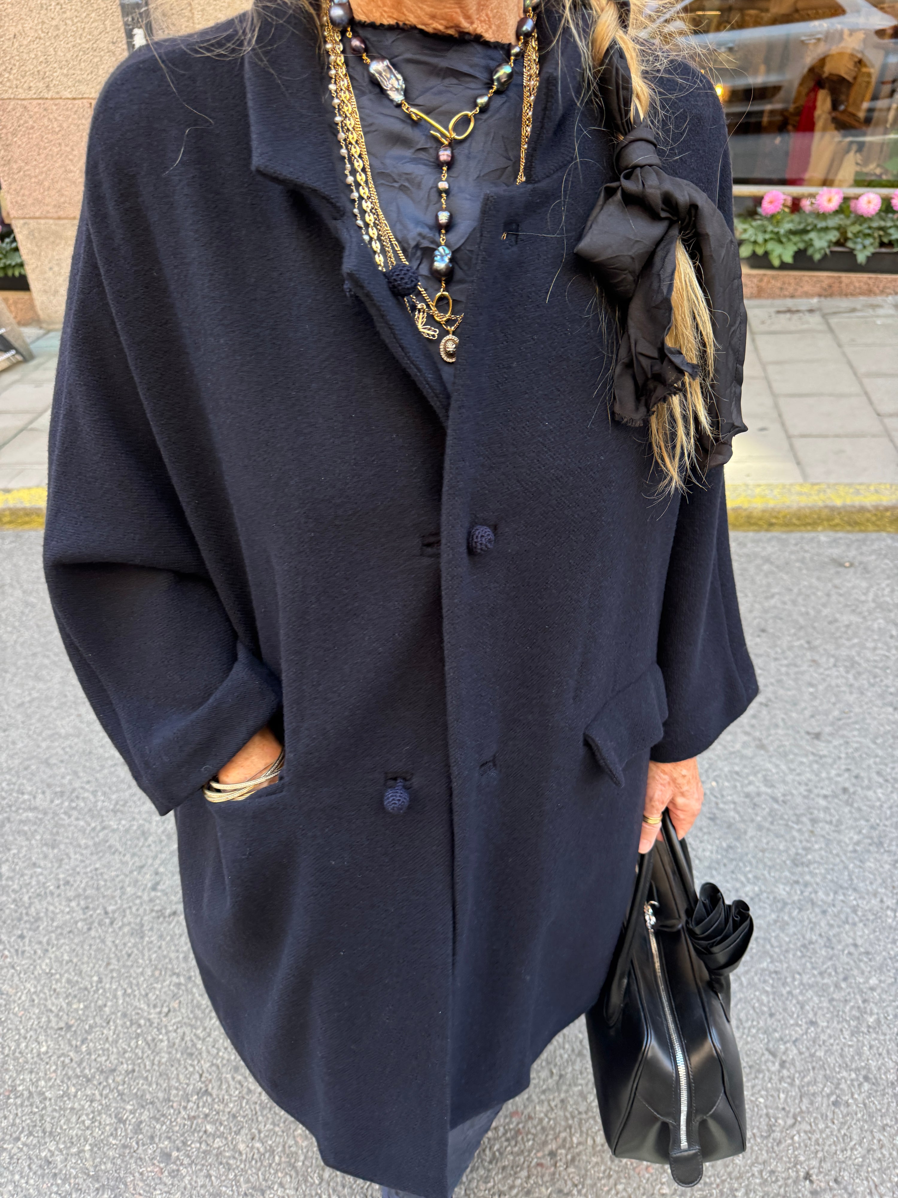 Daniela Gregis Merci Jacket in Navy