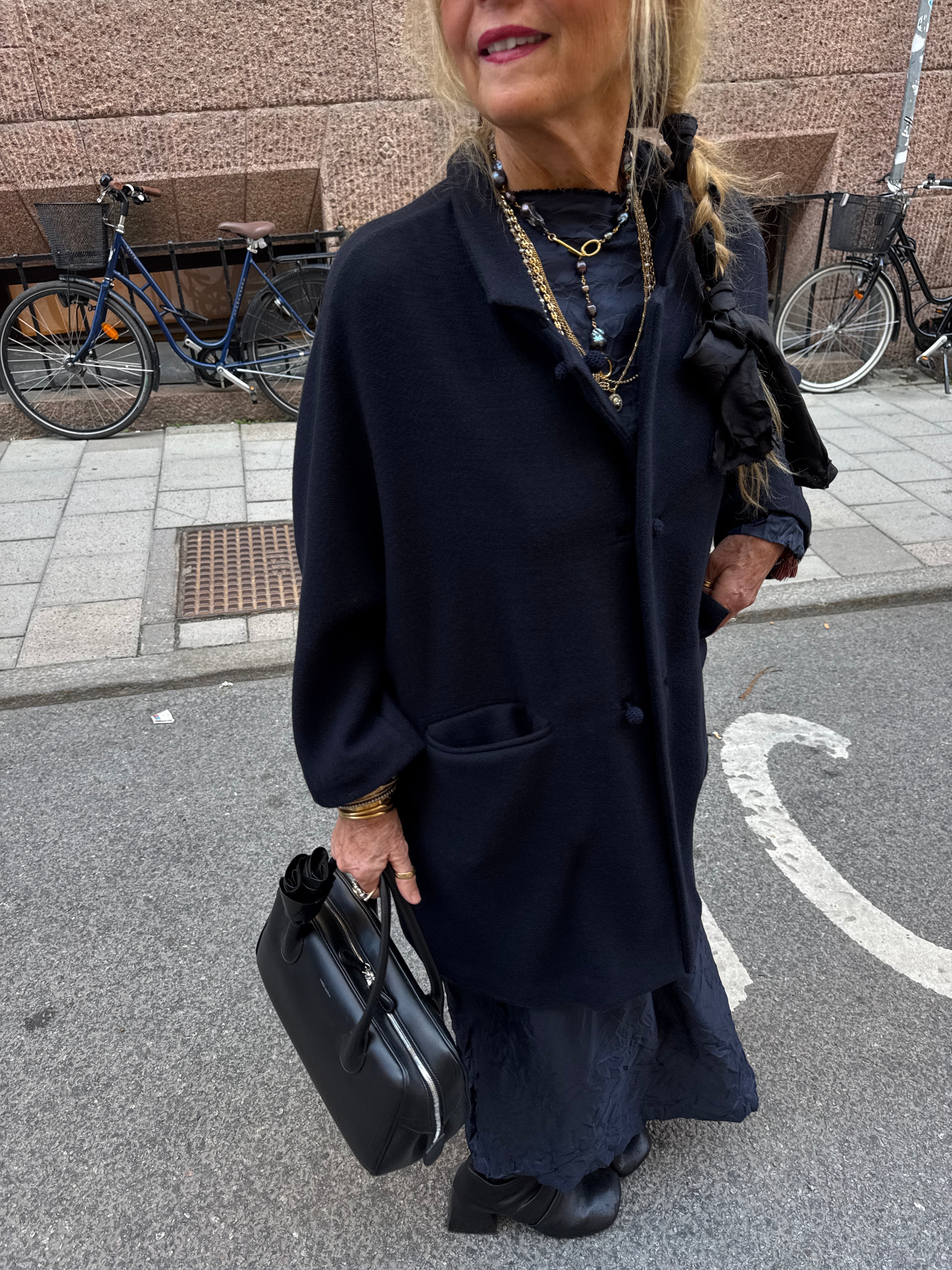 Daniela Gregis Merci Jacket in Navy