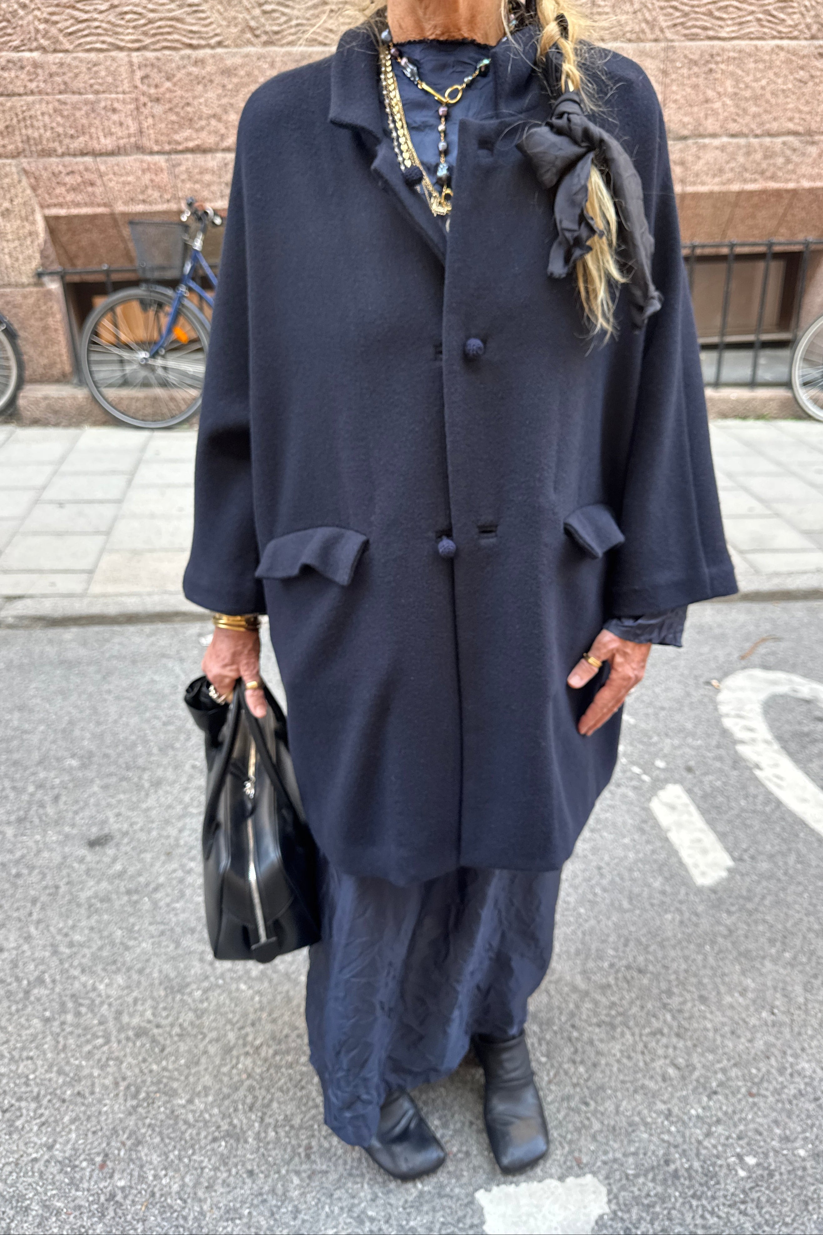 Daniela Gregis Merci Jacket in Navy