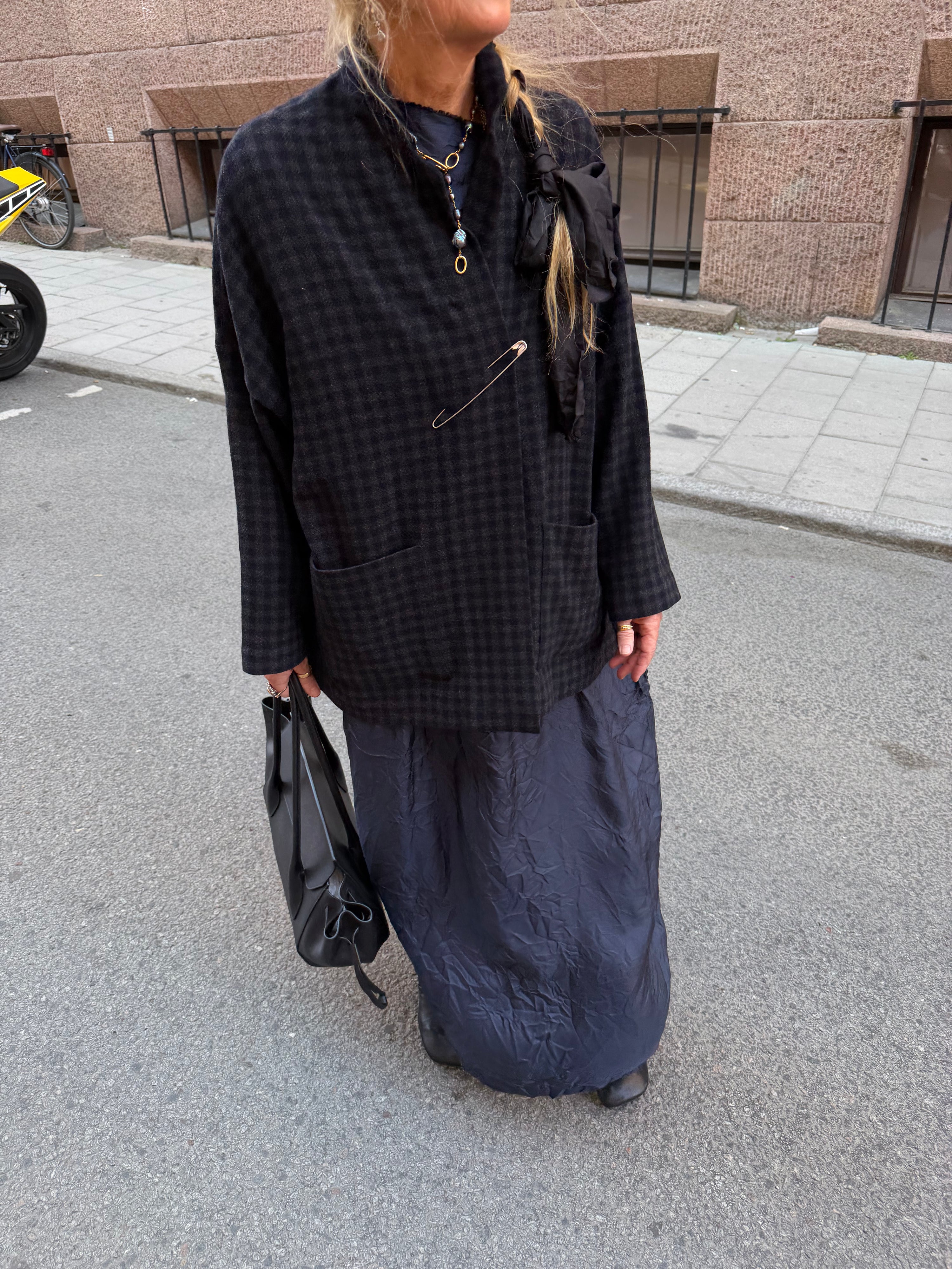 Daniela Gregis Laura Cashmere Checked Jacket