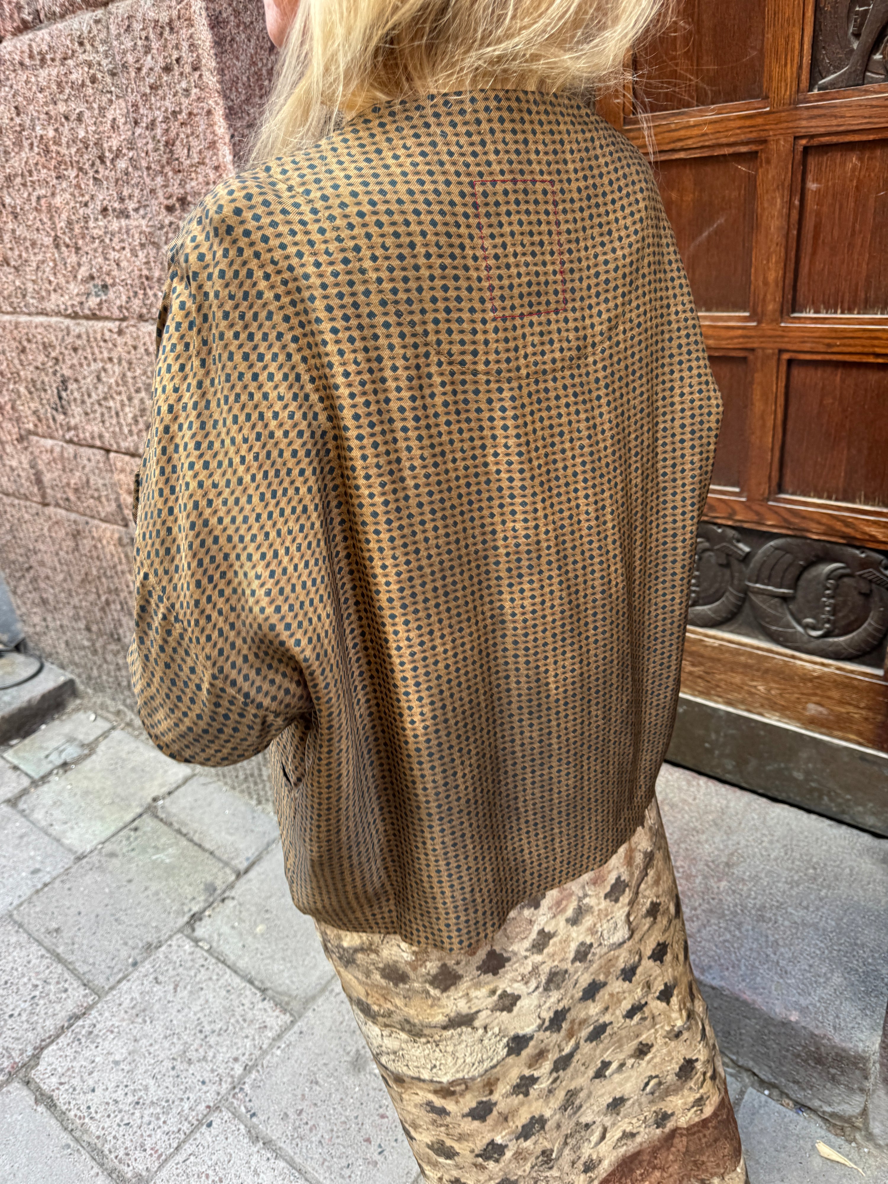 Uma Wang kimo jacket - Goldish