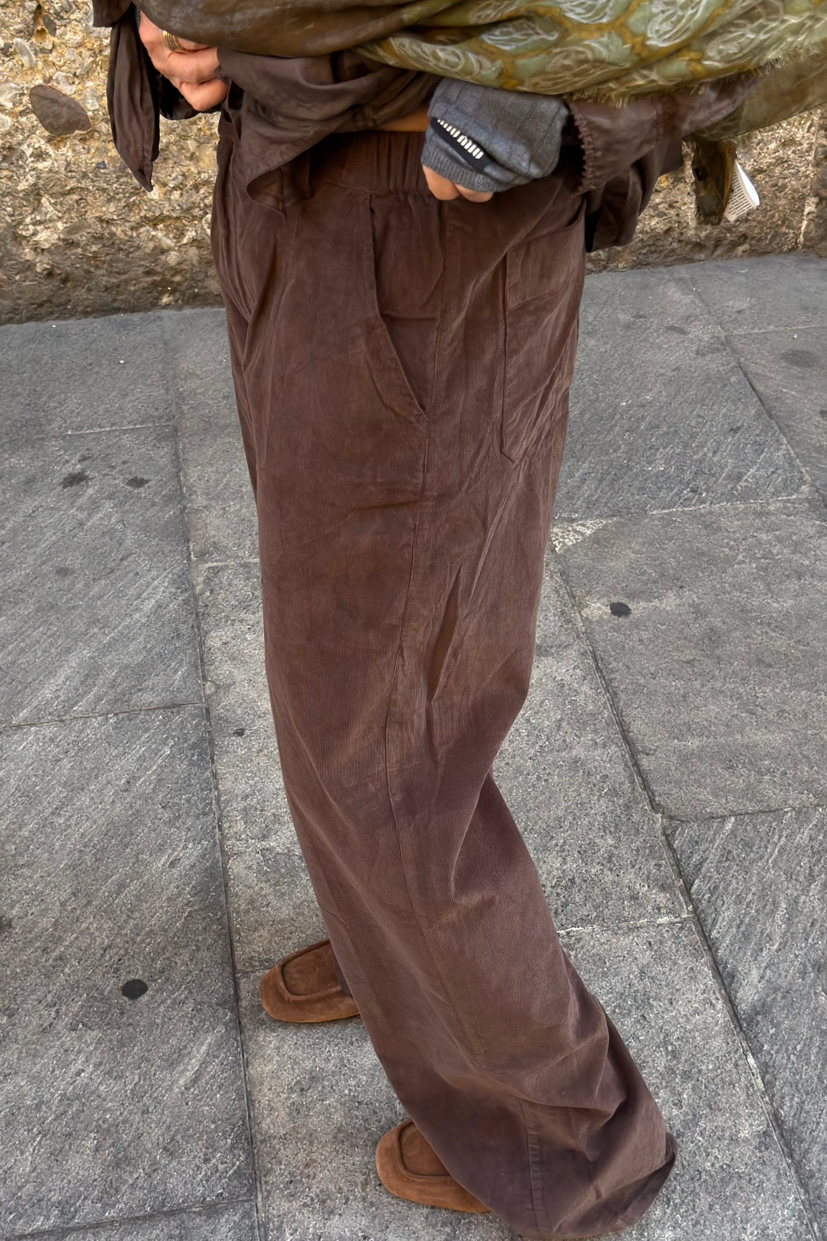 Private Corduroy trousers - Choco