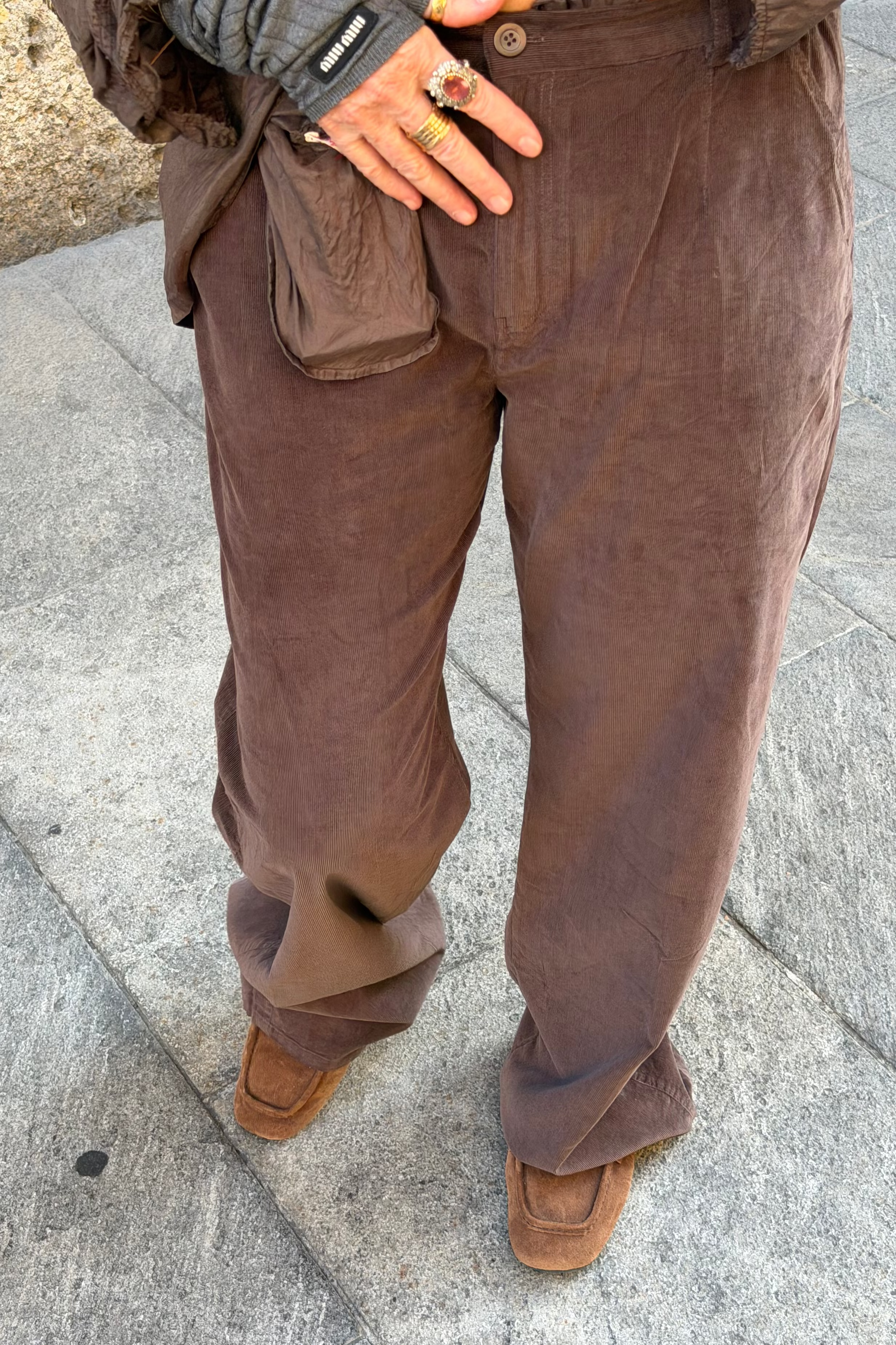 Private Corduroy trousers - Choco
