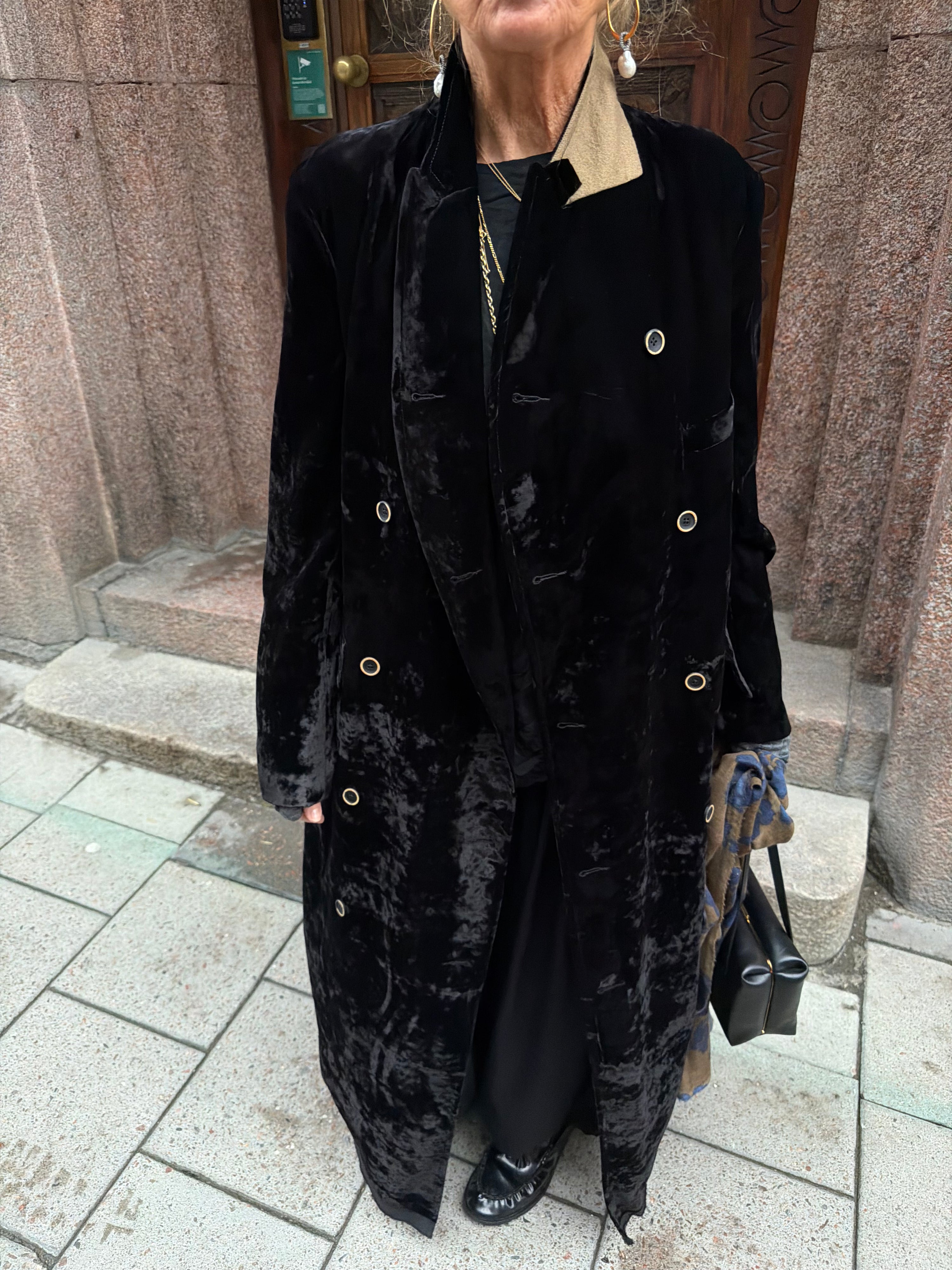 Uma Wang Icon Coat - in Black