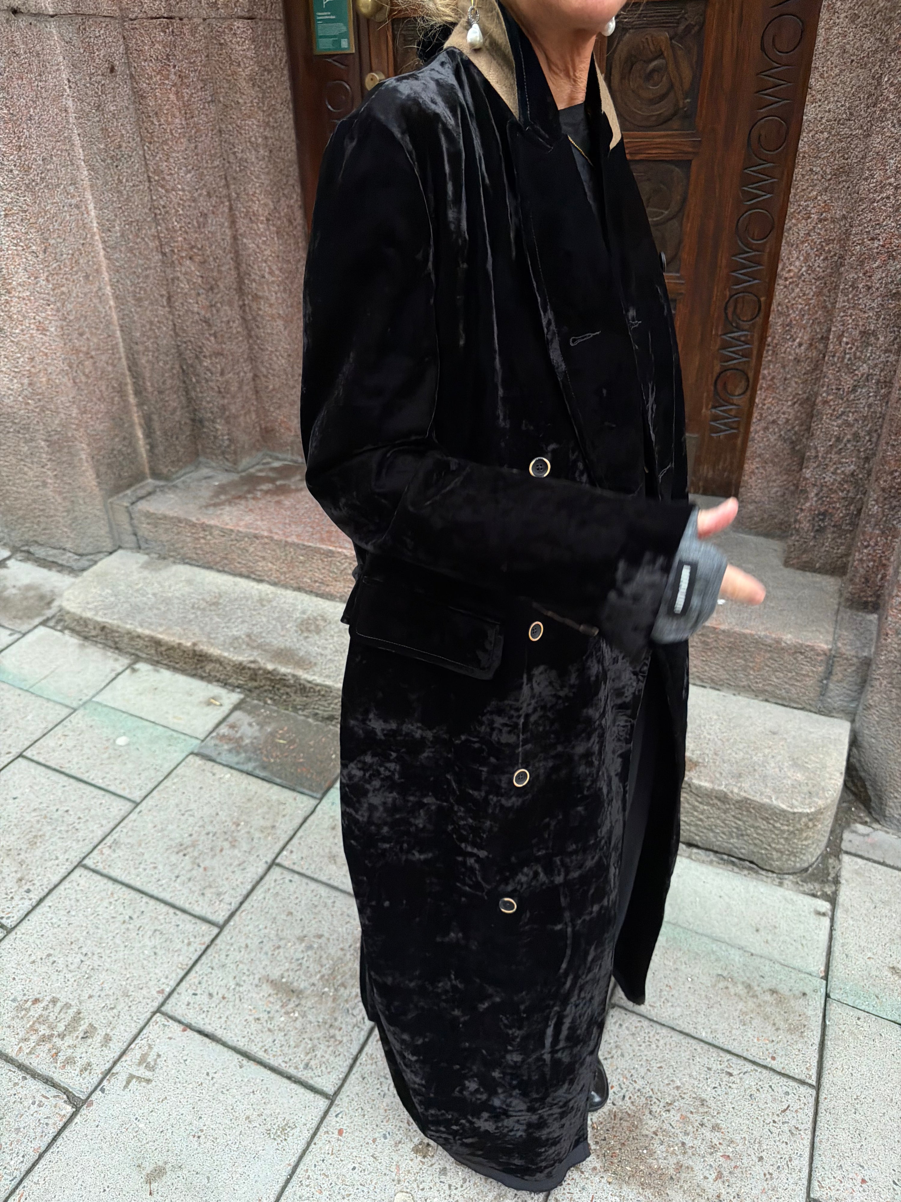 Uma Wang Icon Coat - in Black