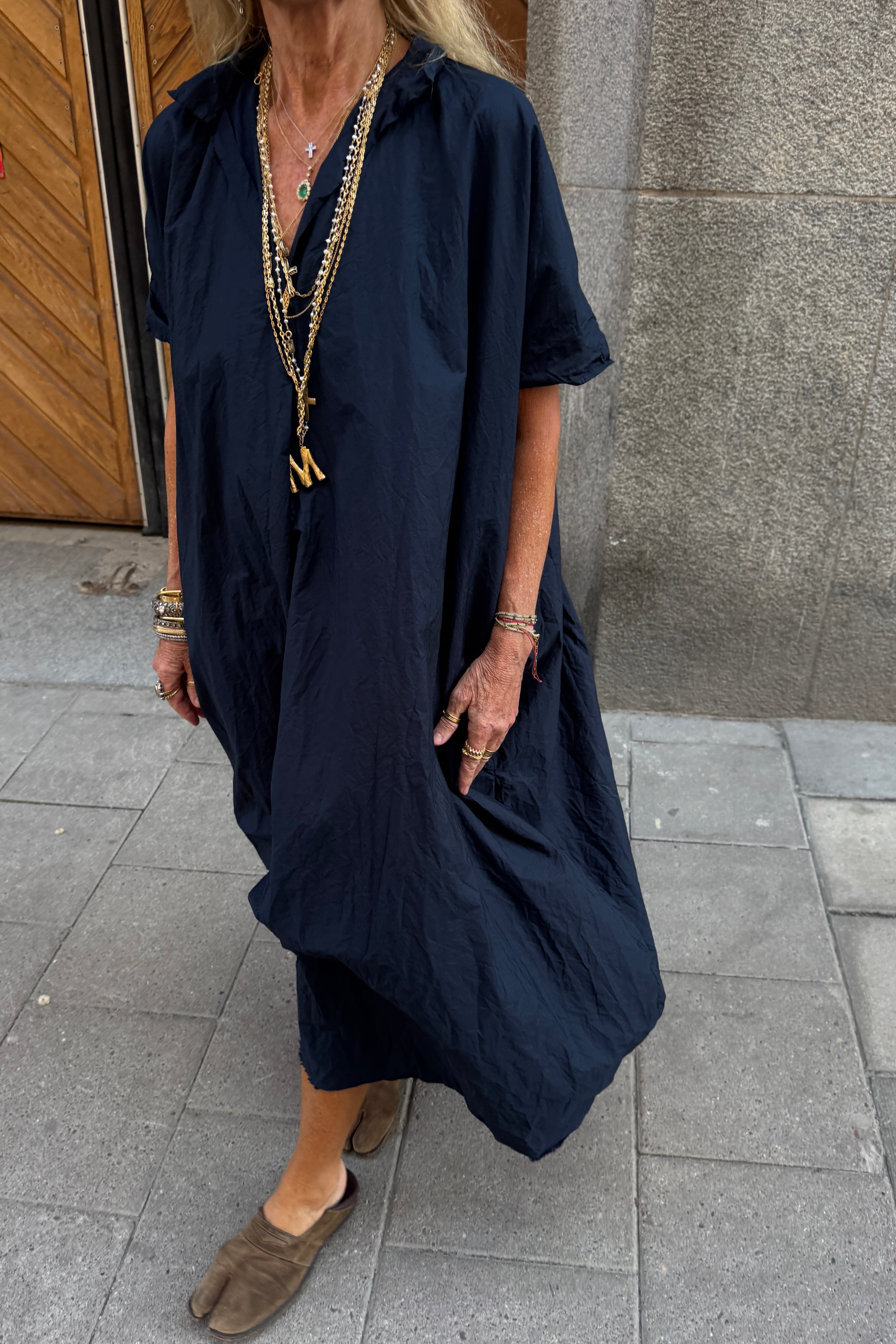 Daniela Gregis Tokyo Dress in Navy