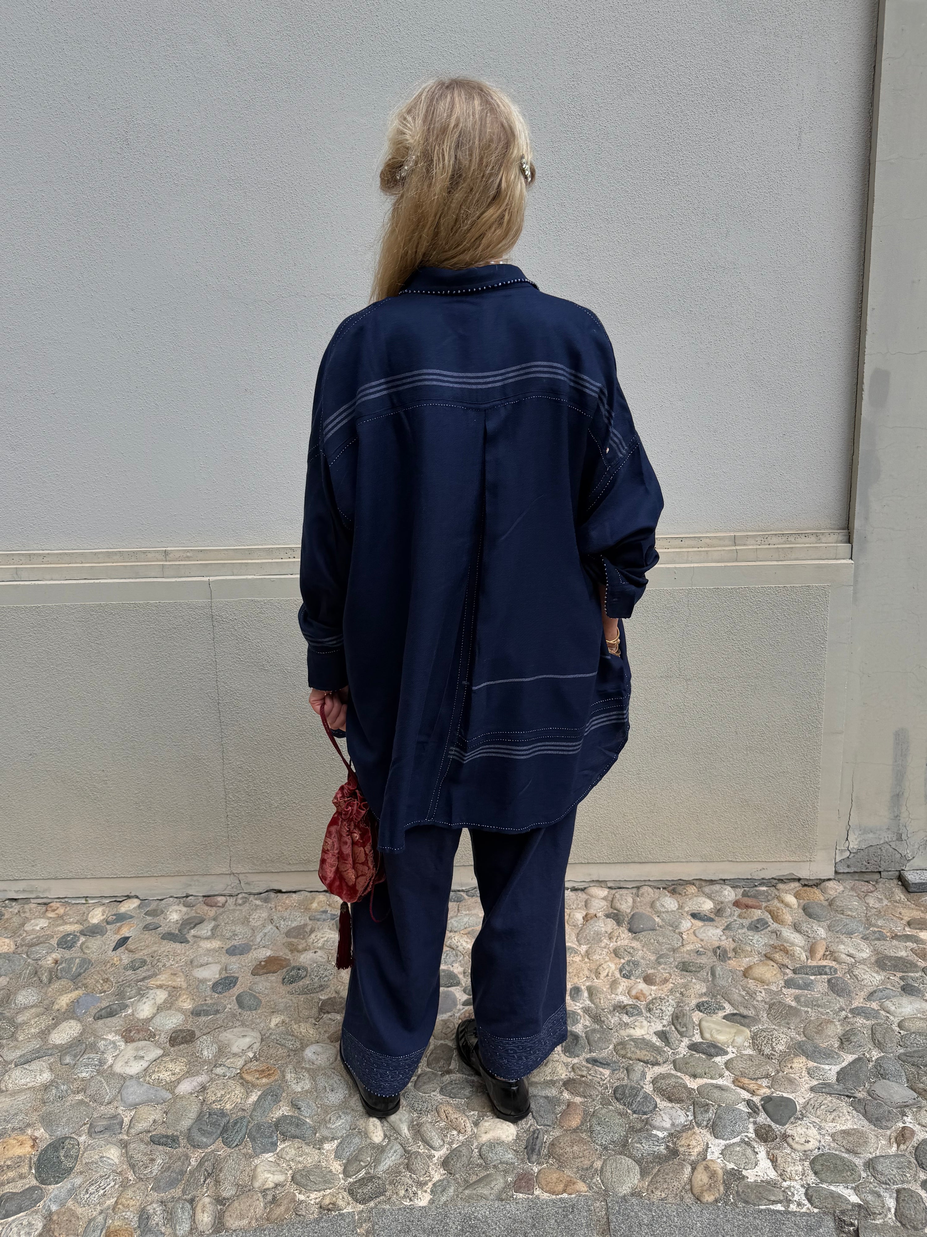 Pero Soft Balue Navy Shirt