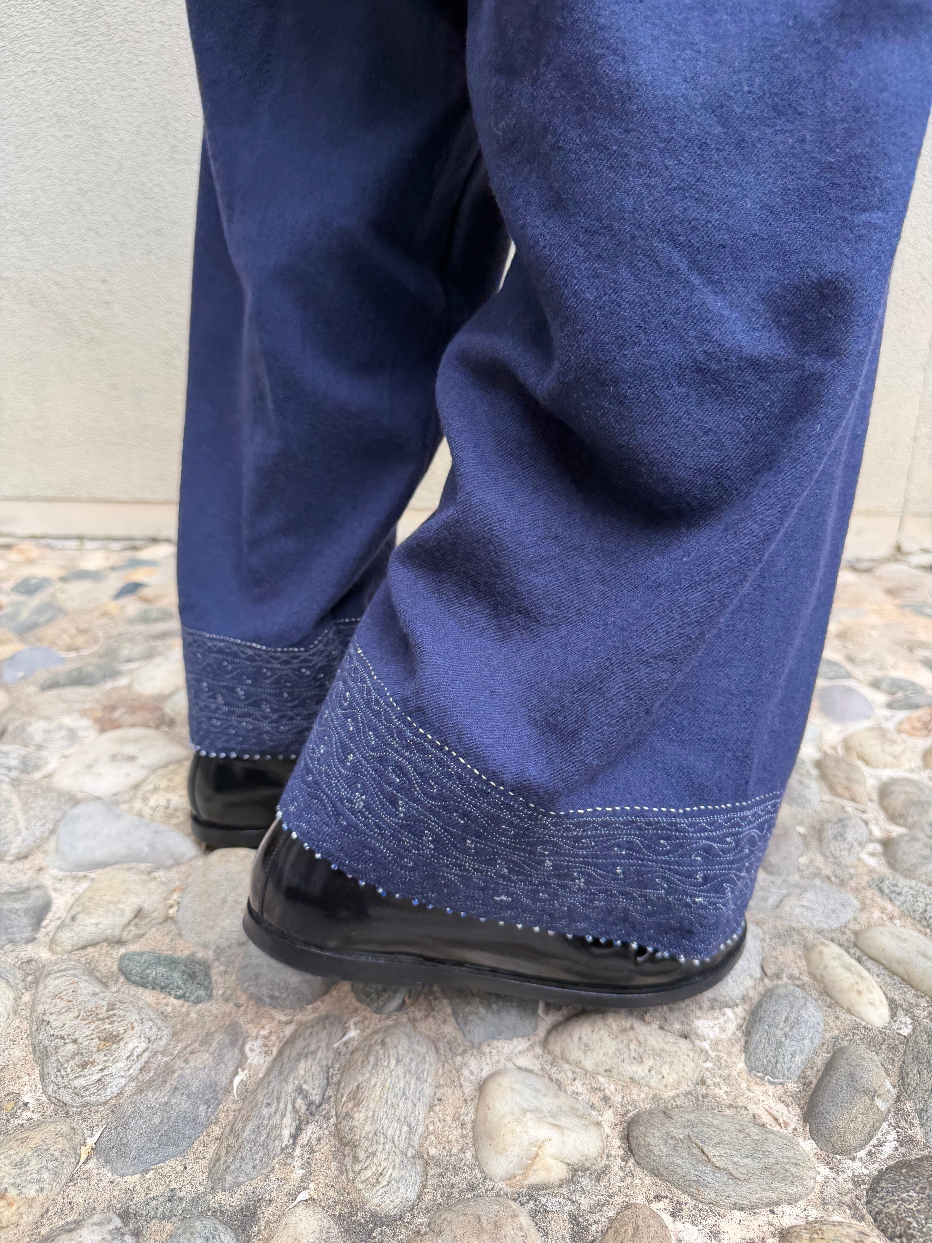 Pero Soft Navy Pants