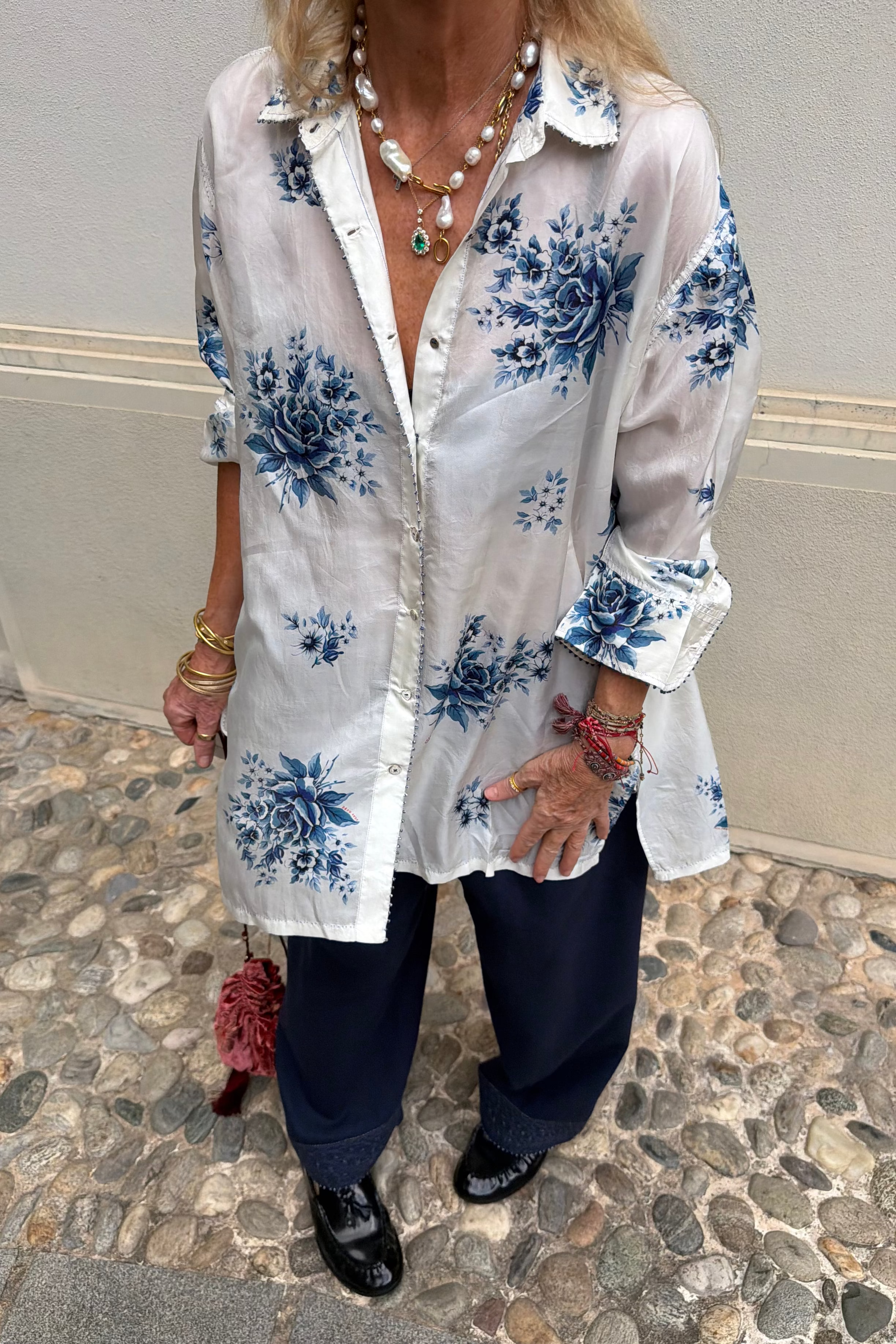 Pero Silk Tea Shirt