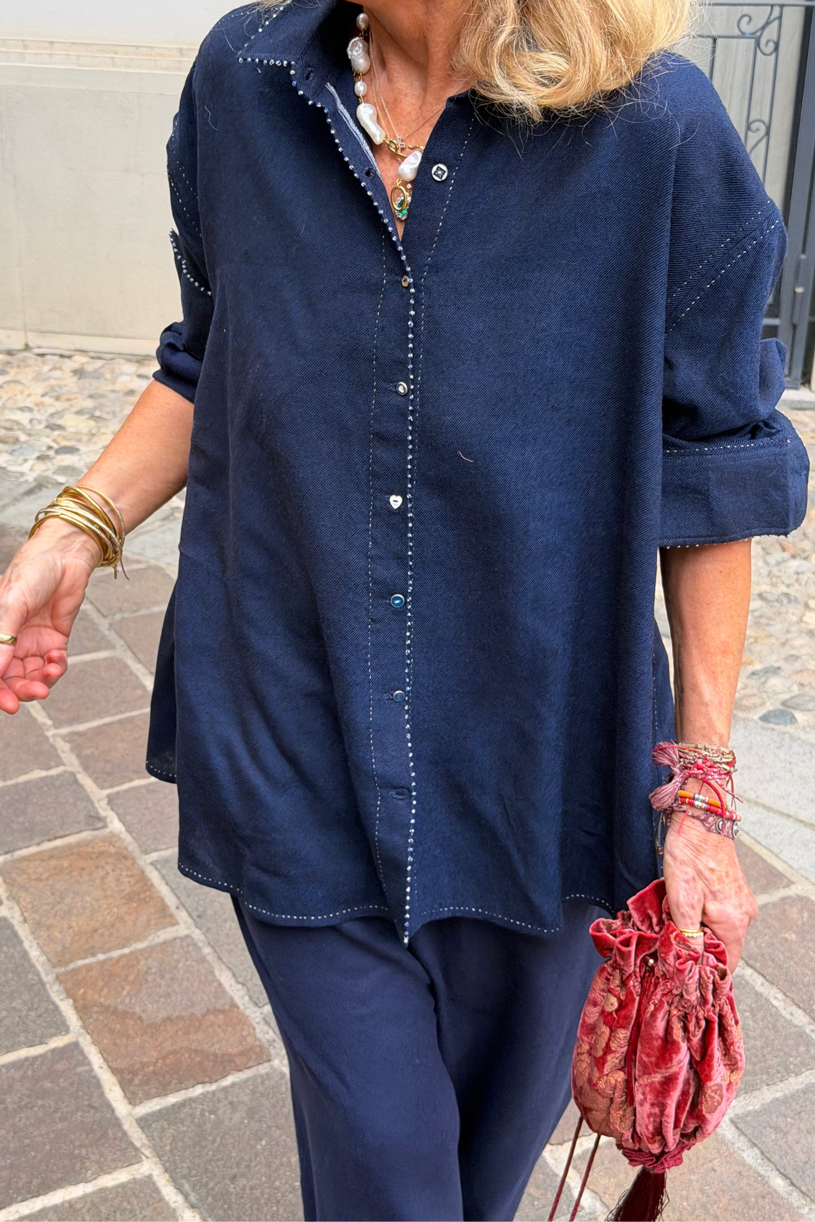 Pero Soft Neo Navy Shirt
