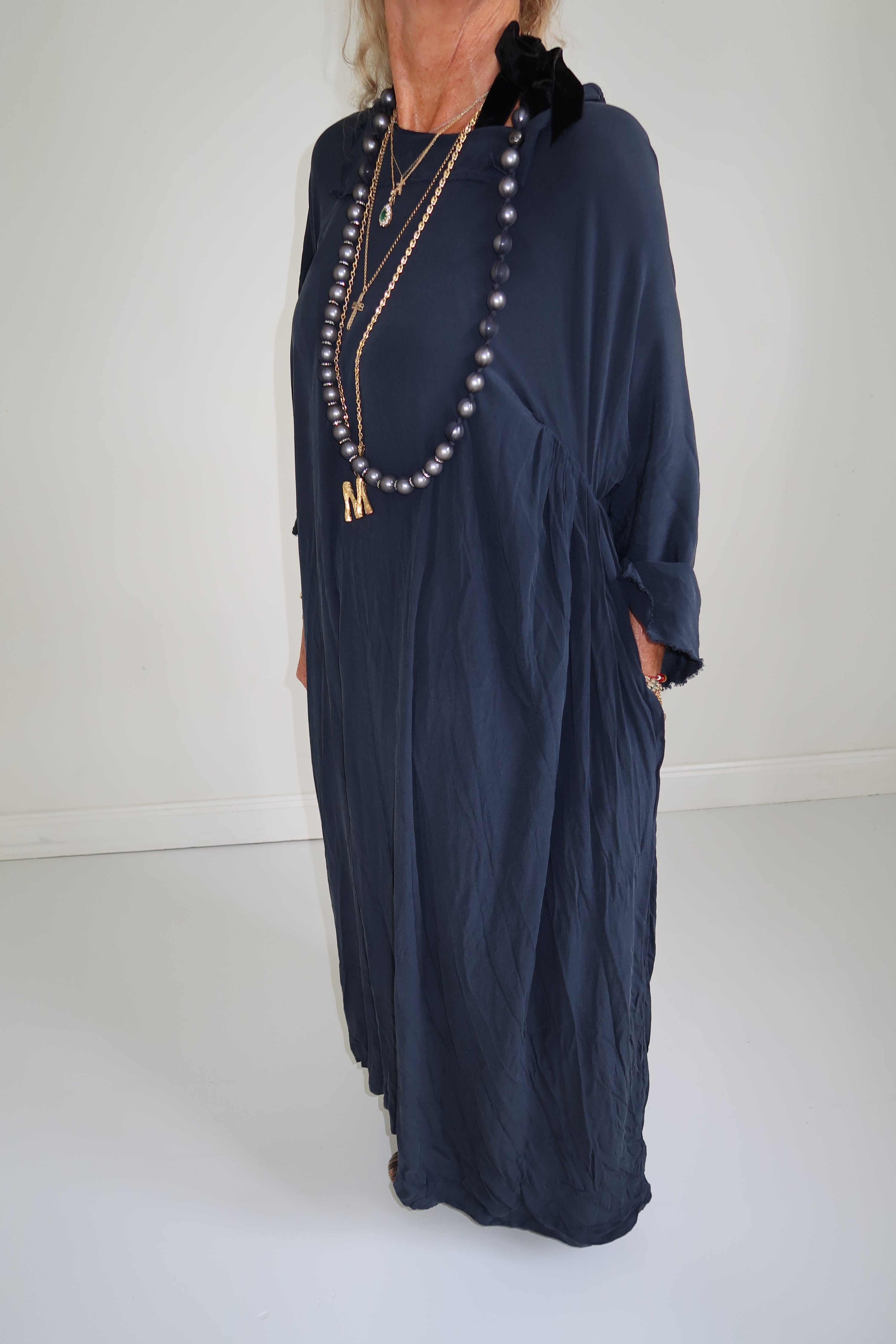 Daniela Gregis Stockholm dress Navy