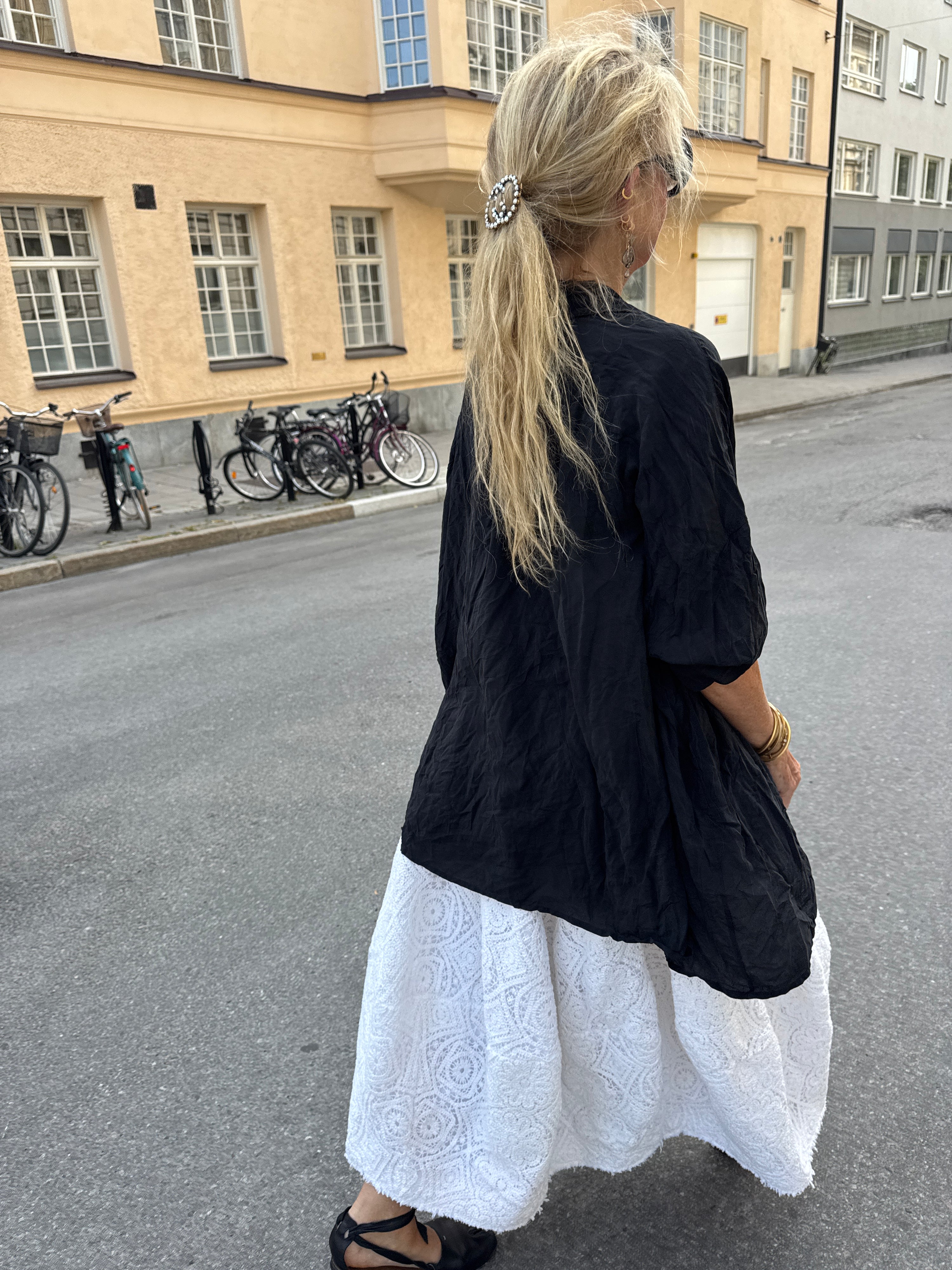 Daniela Gregis Provence Blouse in Black
