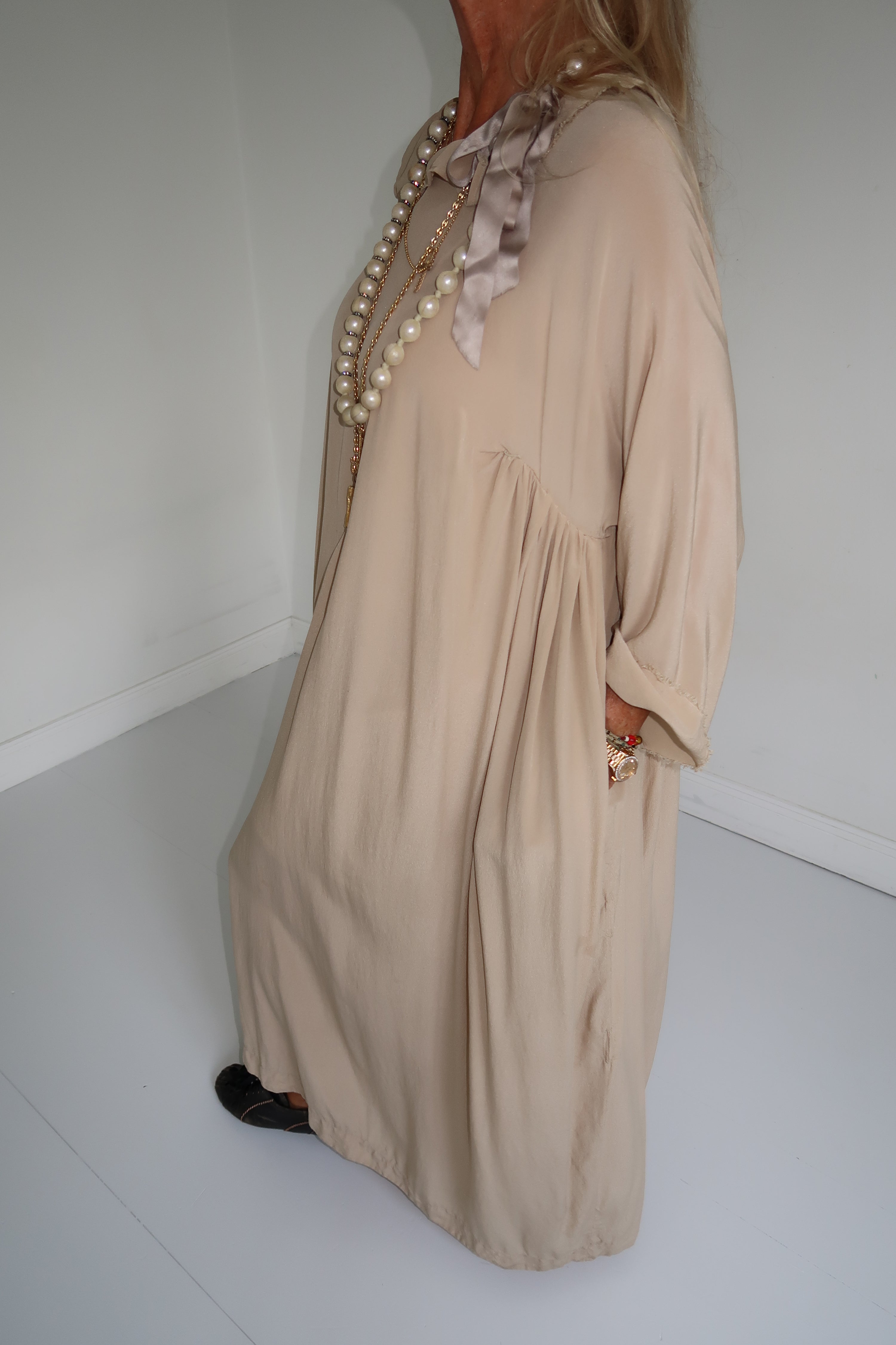 Daniela Gregis Stockholm dress Beige