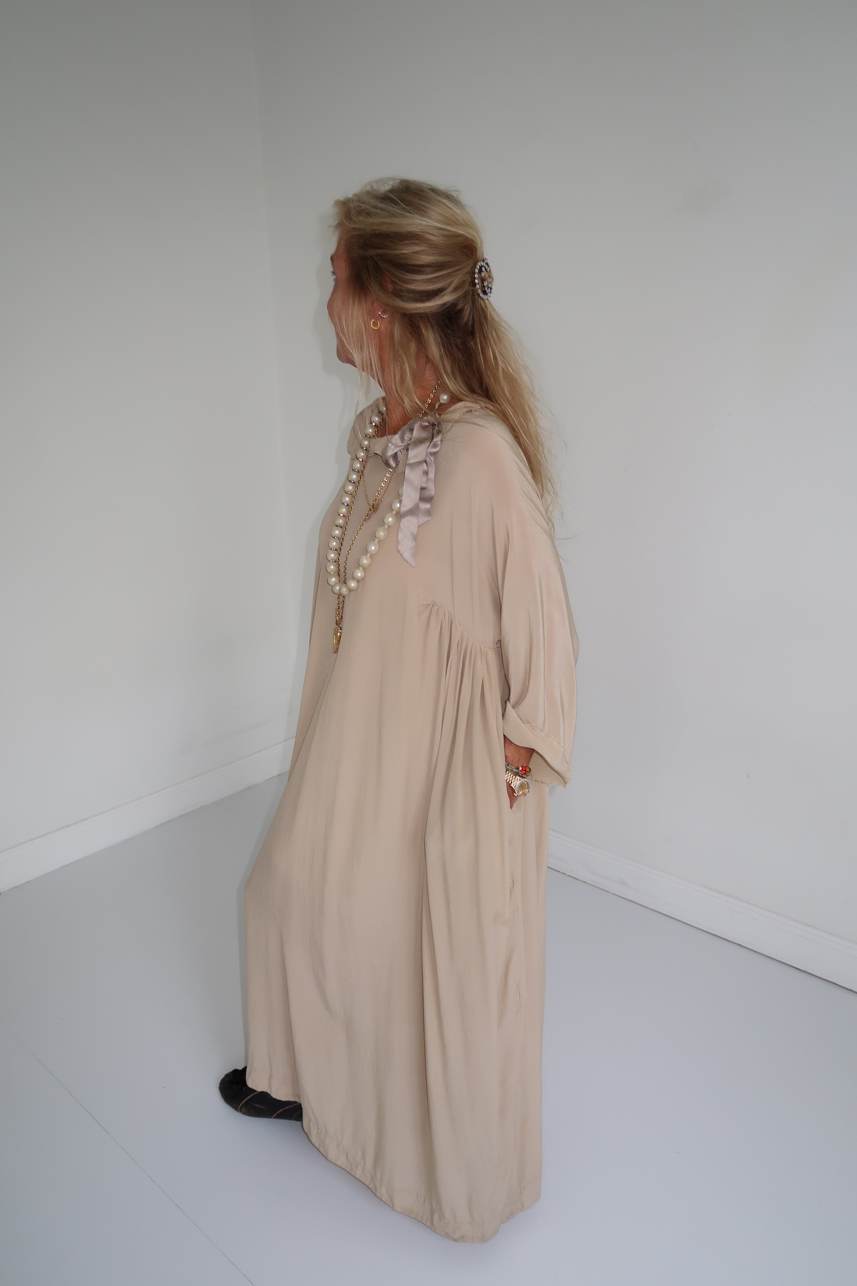 Daniela Gregis Stockholm dress Beige