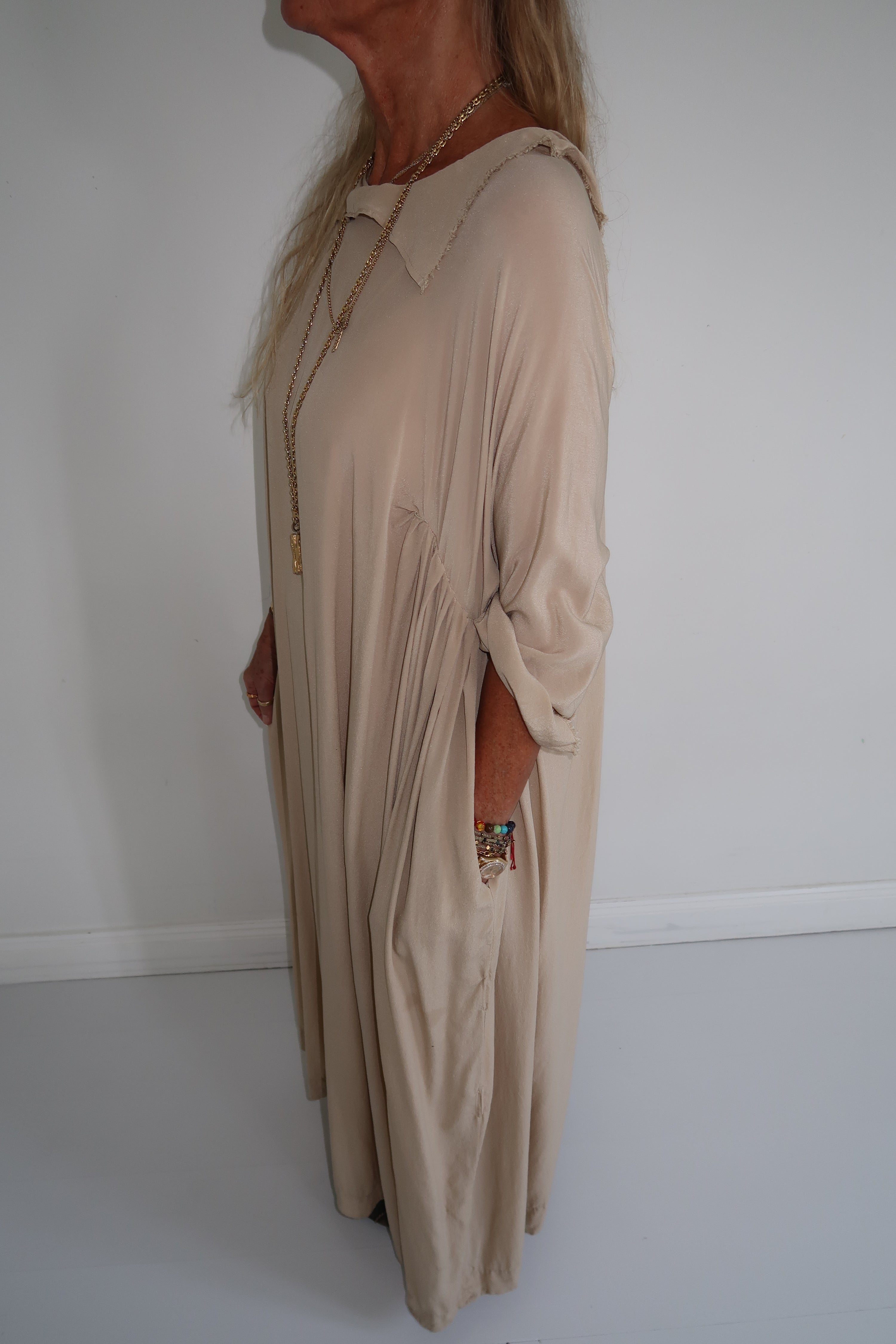 Daniela Gregis Stockholm dress Beige