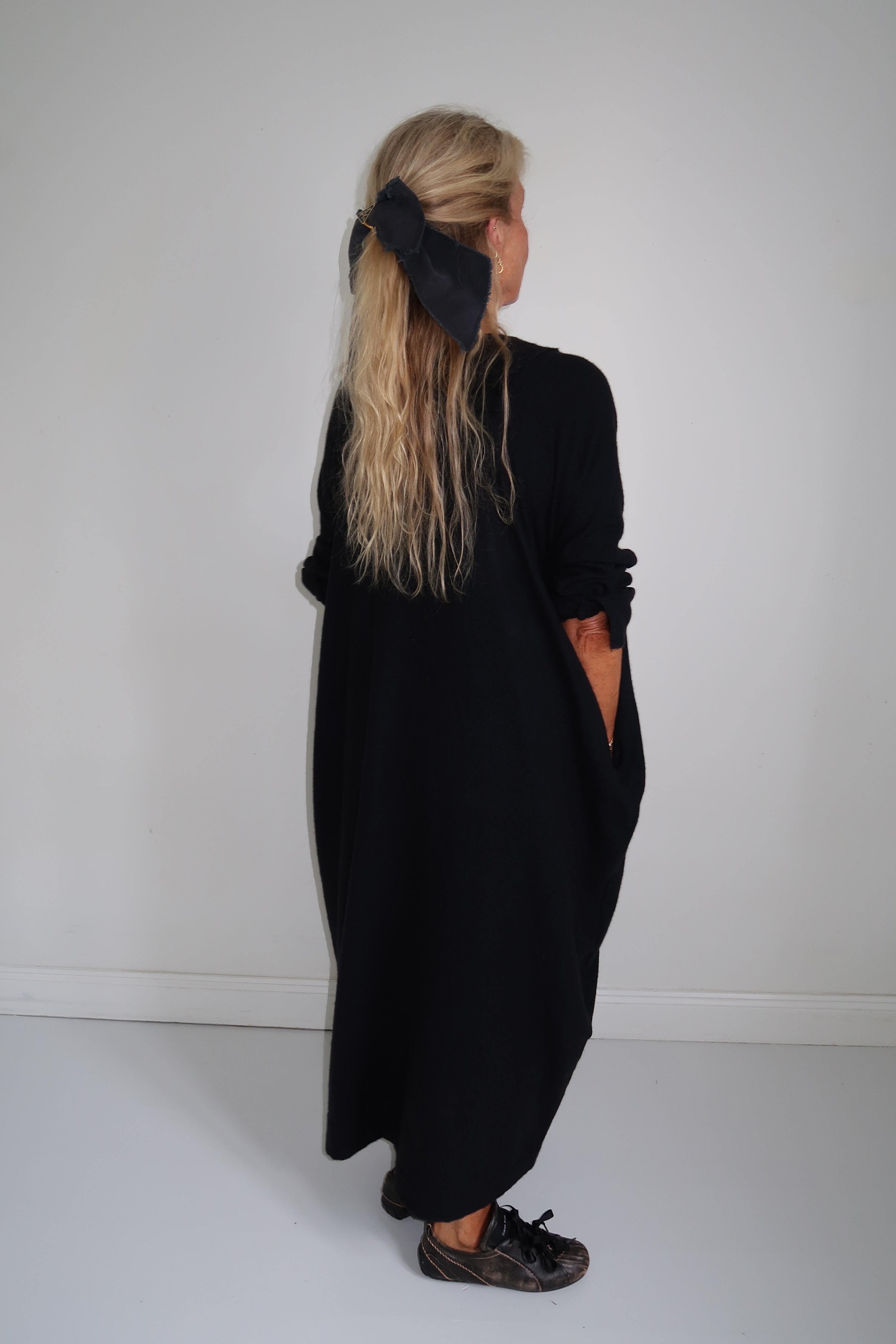 Daniela Gregis Cashmere dress Almost black