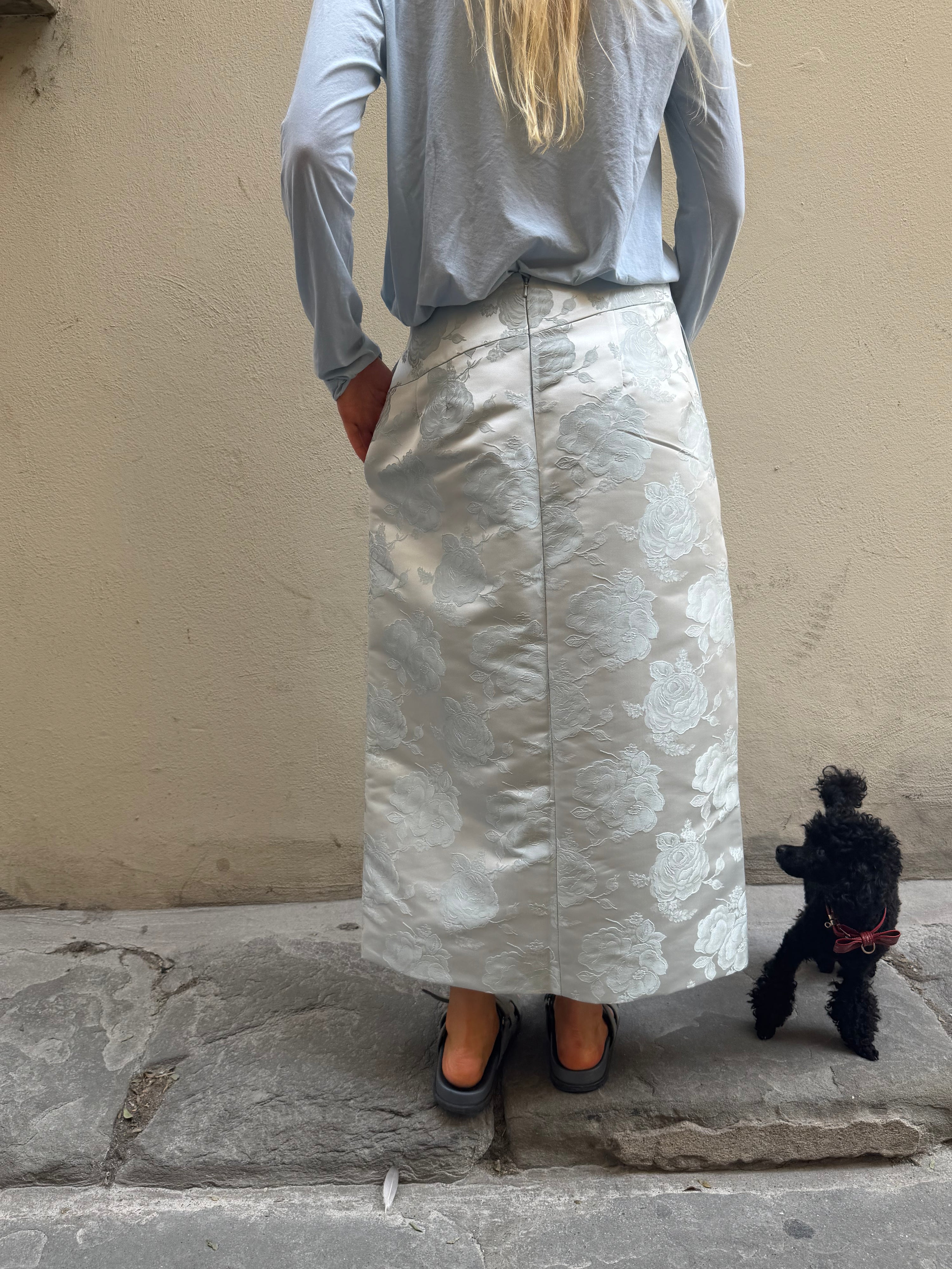 Simone Rocha Jacquard skirt
