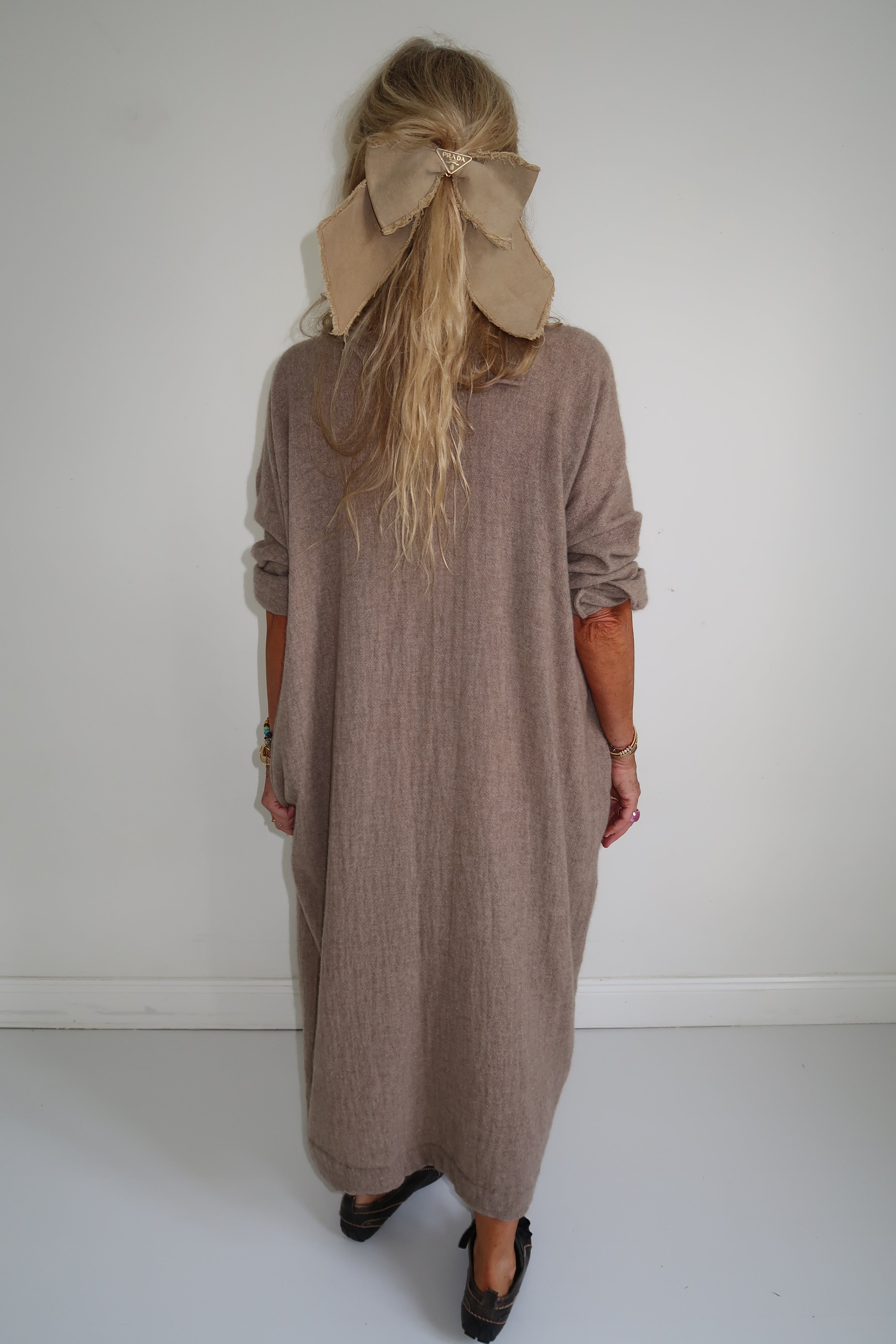 Daniela Gregis Cashmere dress Beige