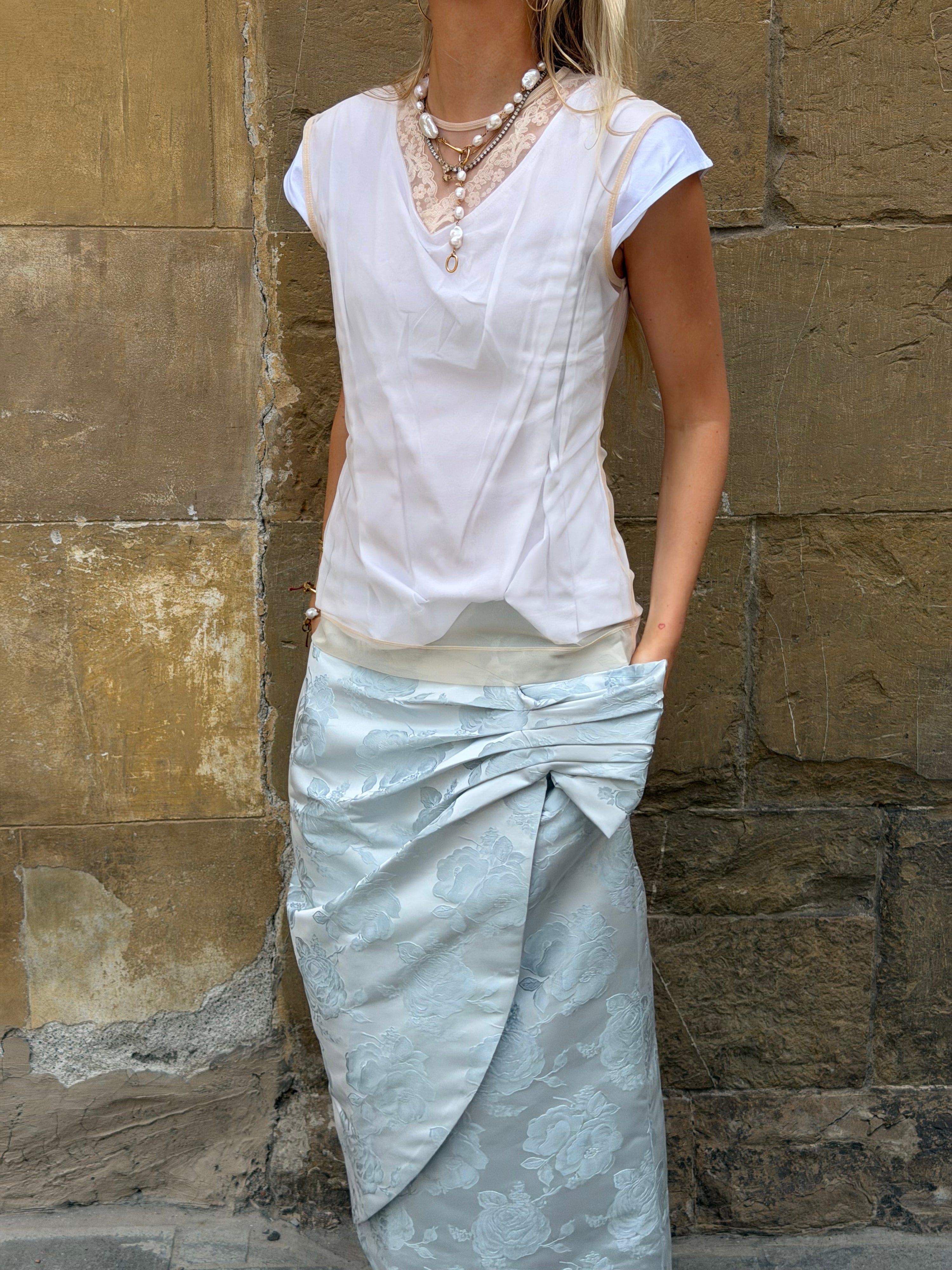 Simone Rocha Jacquard skirt