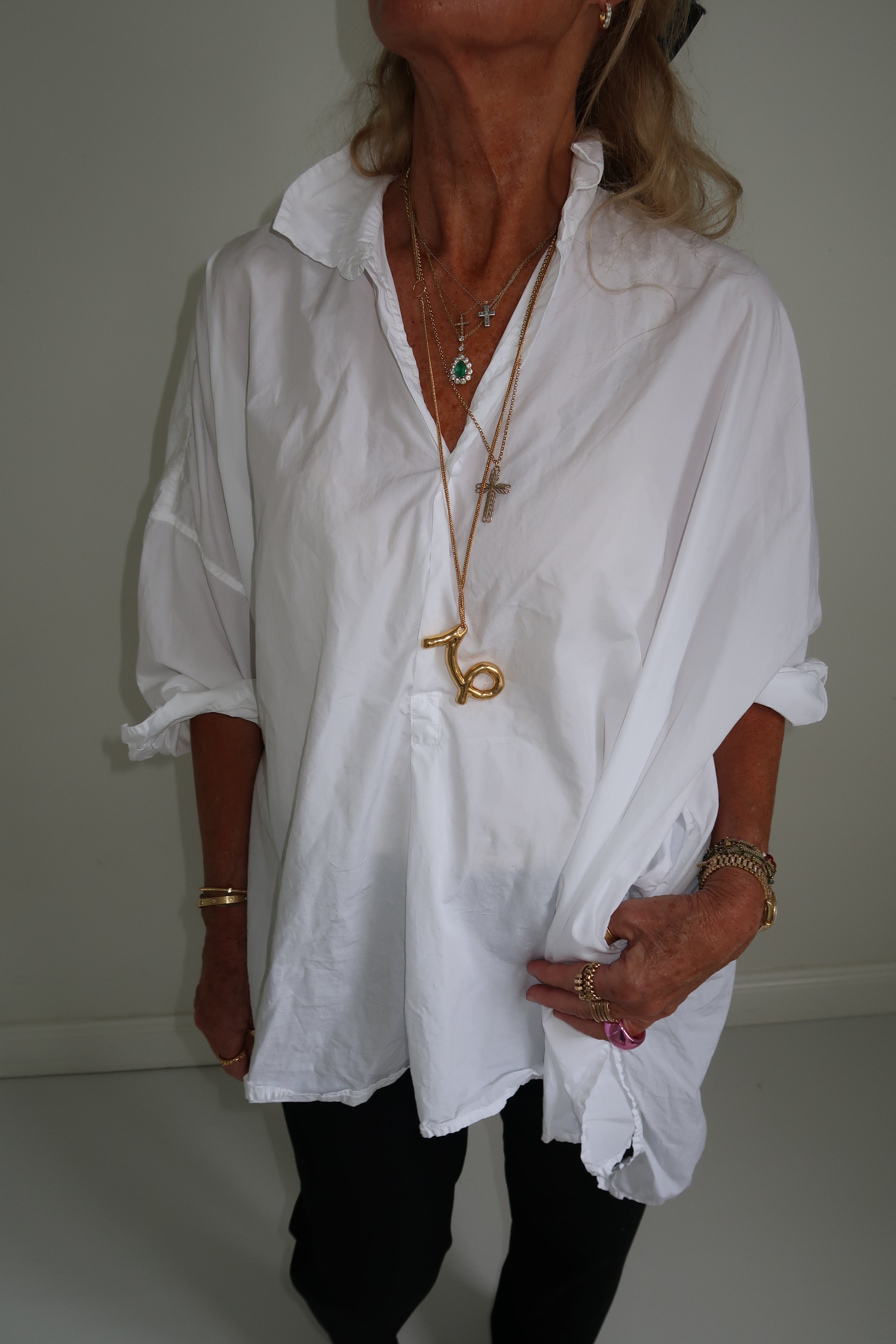 Daniela Gregis crispy cotton shirt
