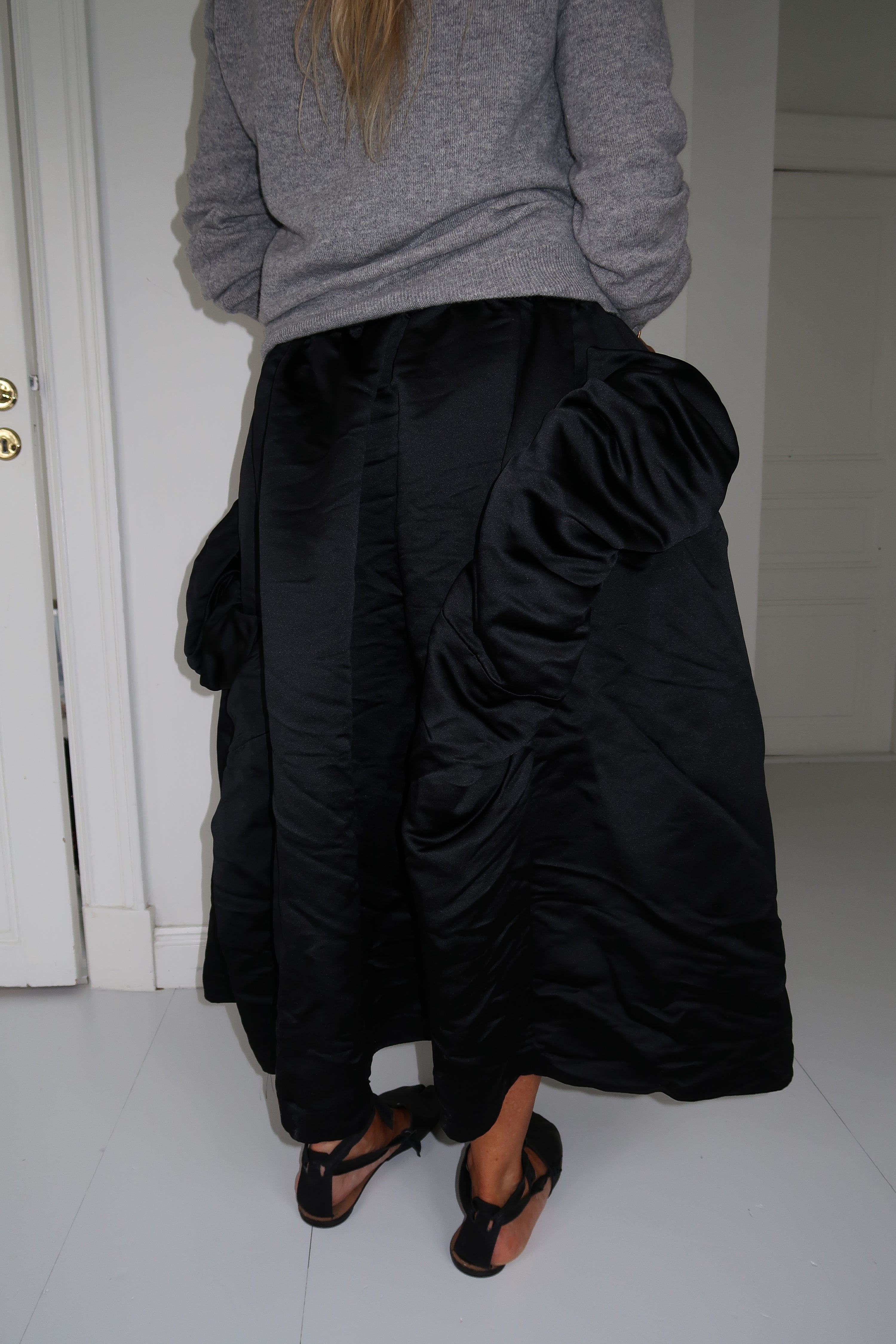 Comme des Garçons Comme des Garçons Bow Satin Skirt