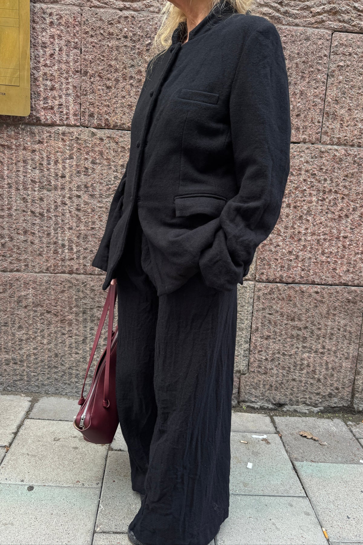 Daniela Gregis Sunday Pants Wool in Black