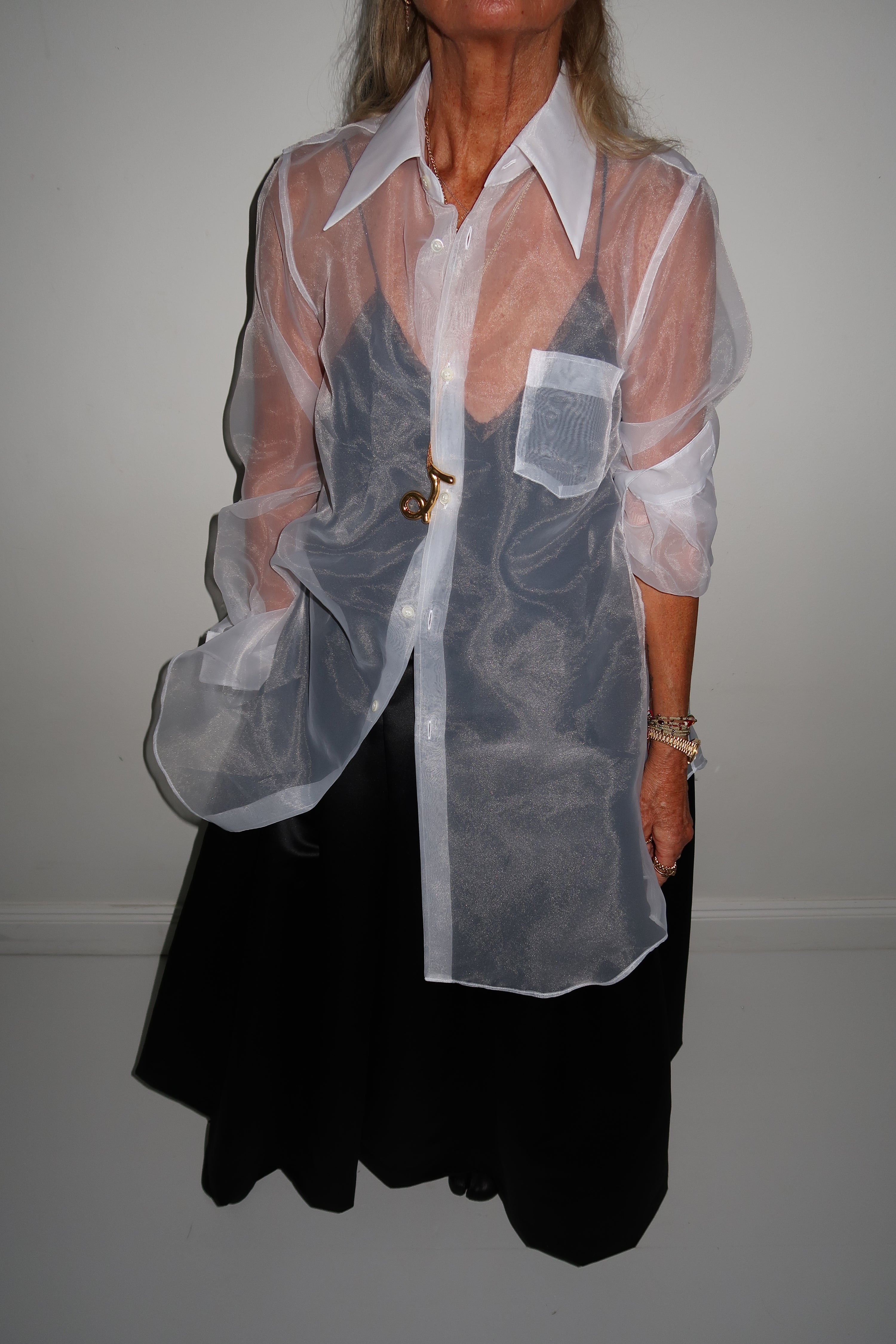 Comme des Garçons See Shirt White