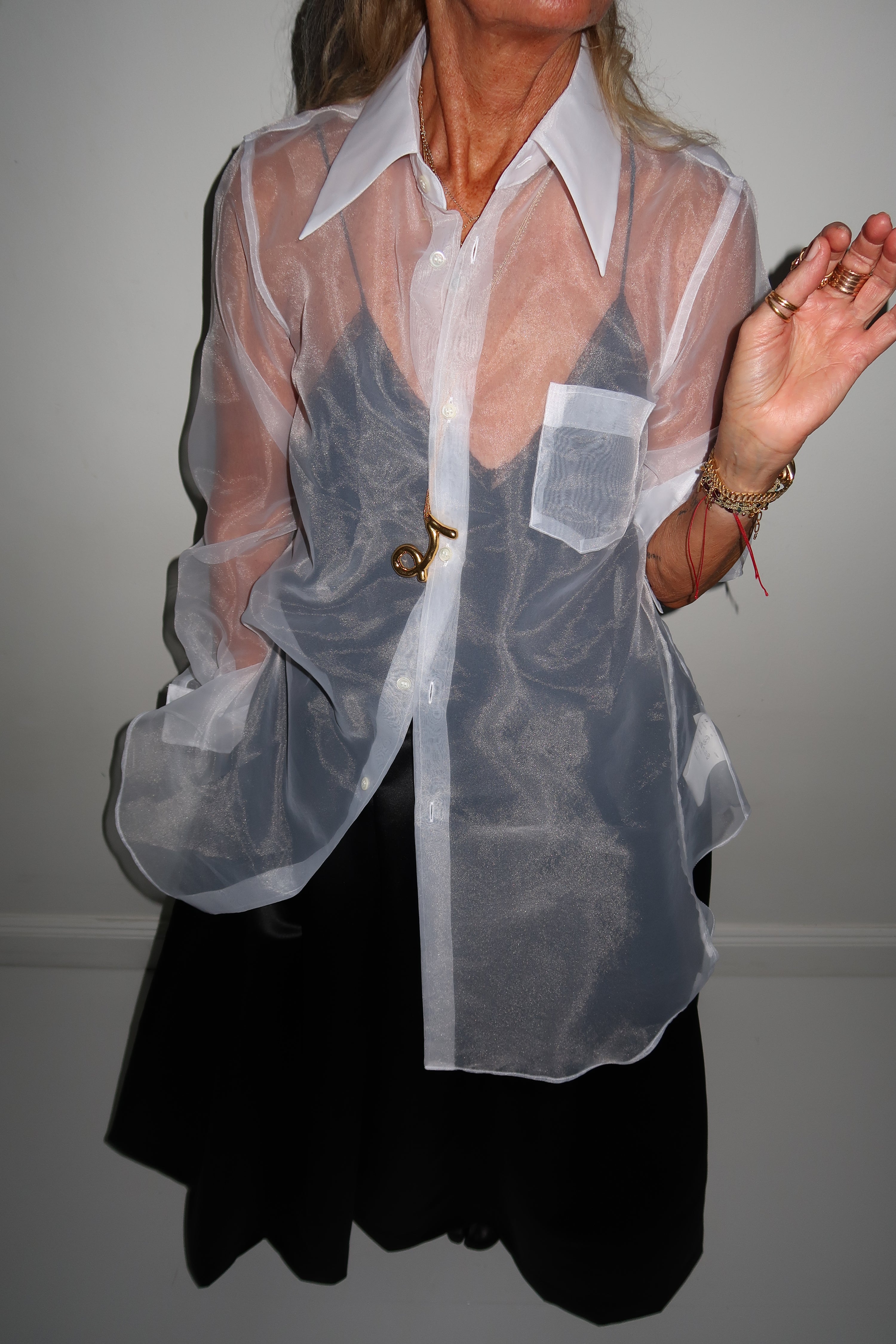 Comme des Garçons See Shirt White