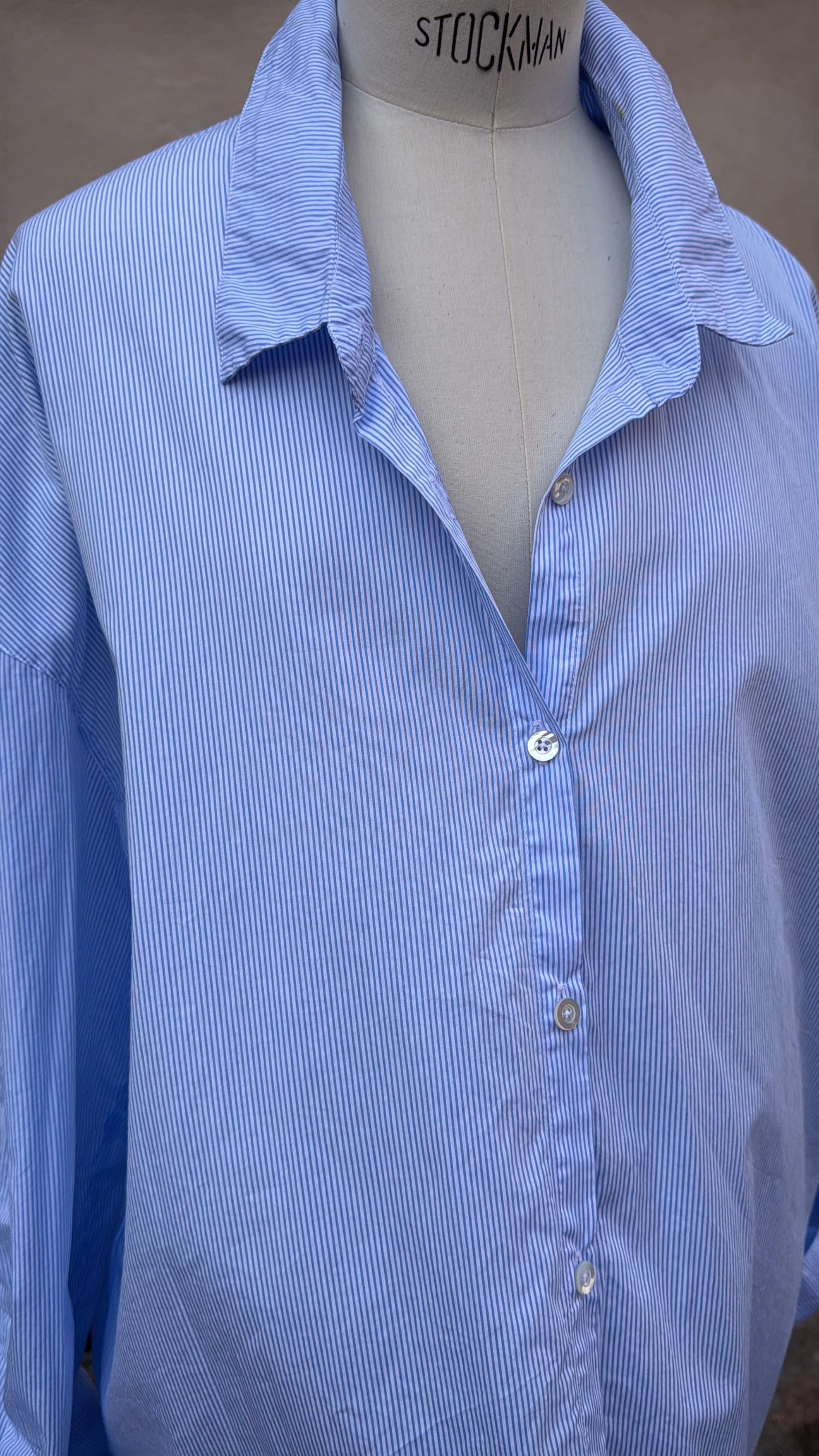 Private Icon Shirt - Sky Stripe