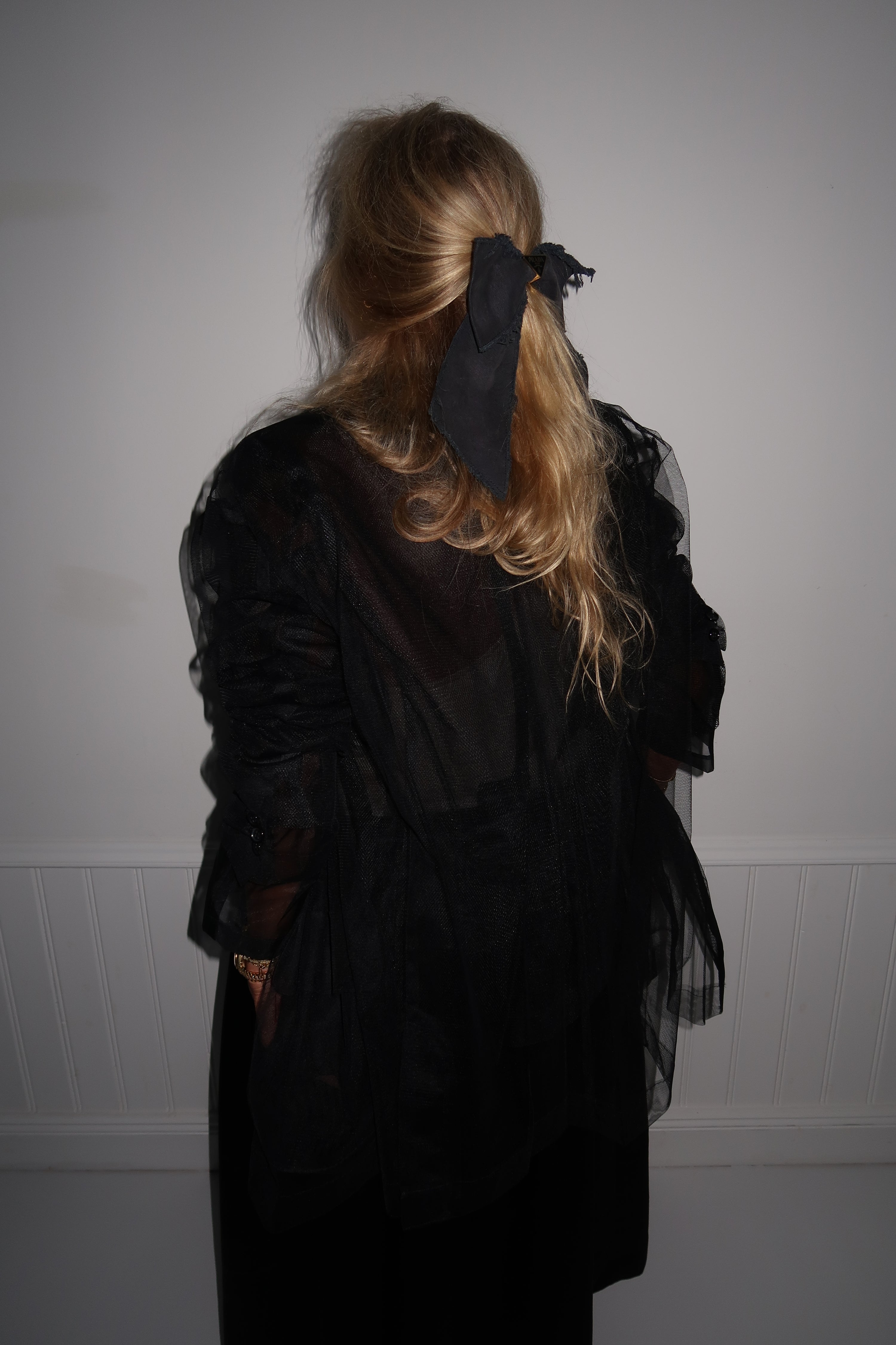 Comme des Garçons tulle jacket