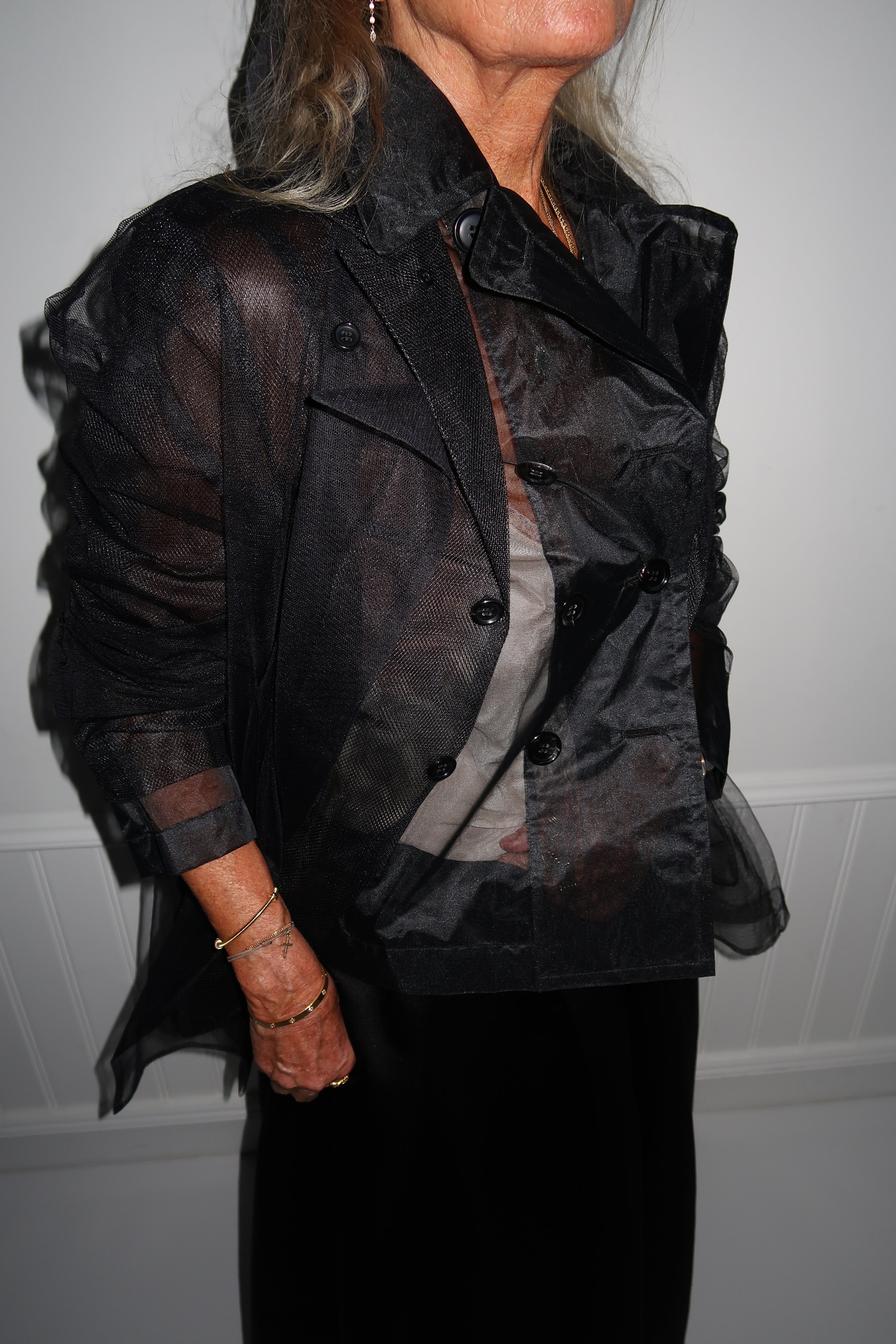 Comme des Garçons tulle jacket